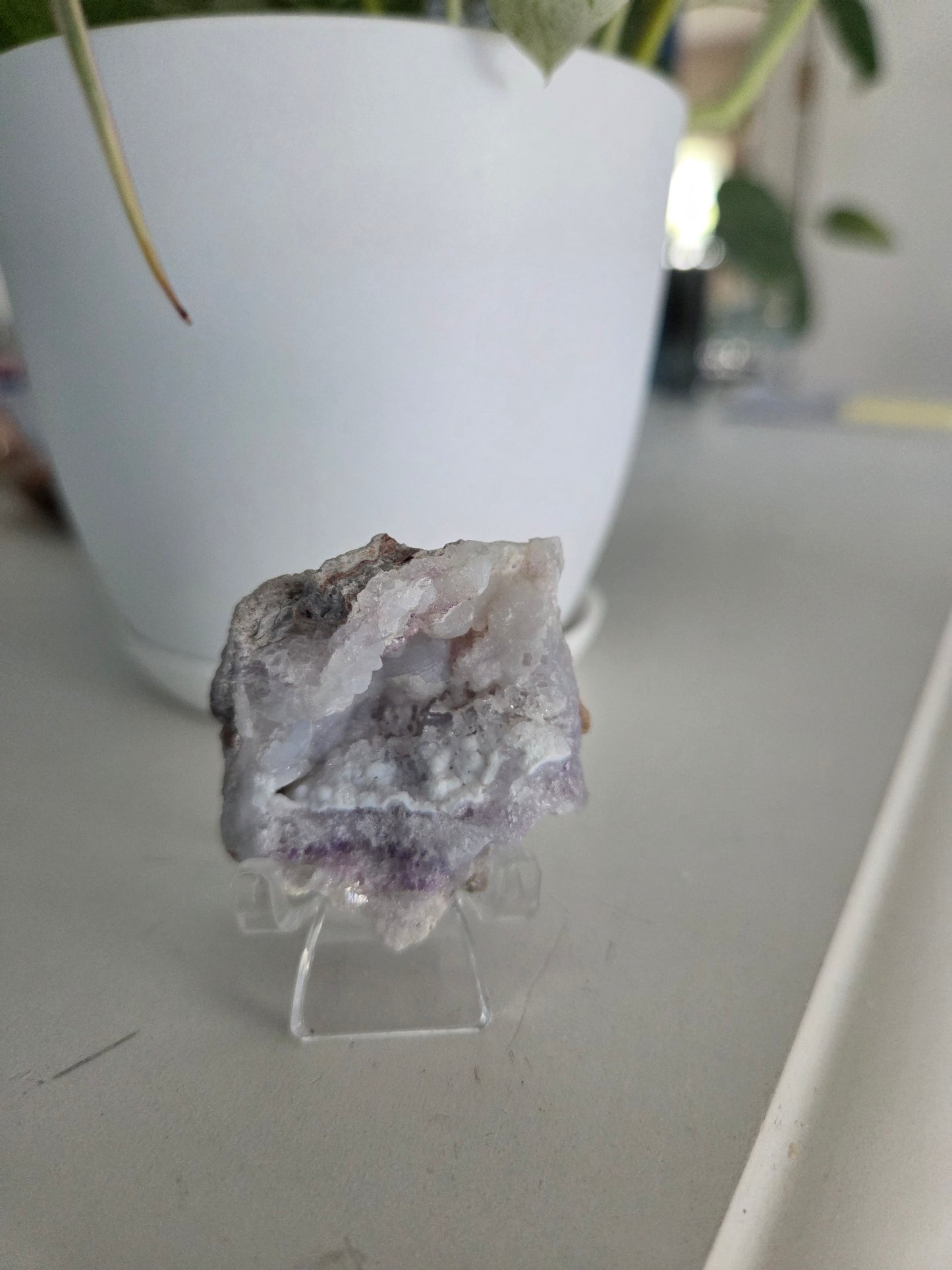 Spirit Flower Quartz Geode (c)
