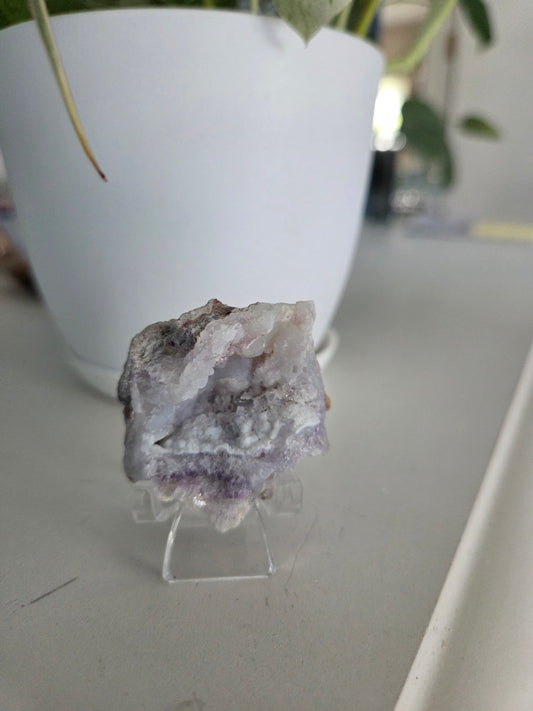 Spirit Flower Quartz Geode (c)