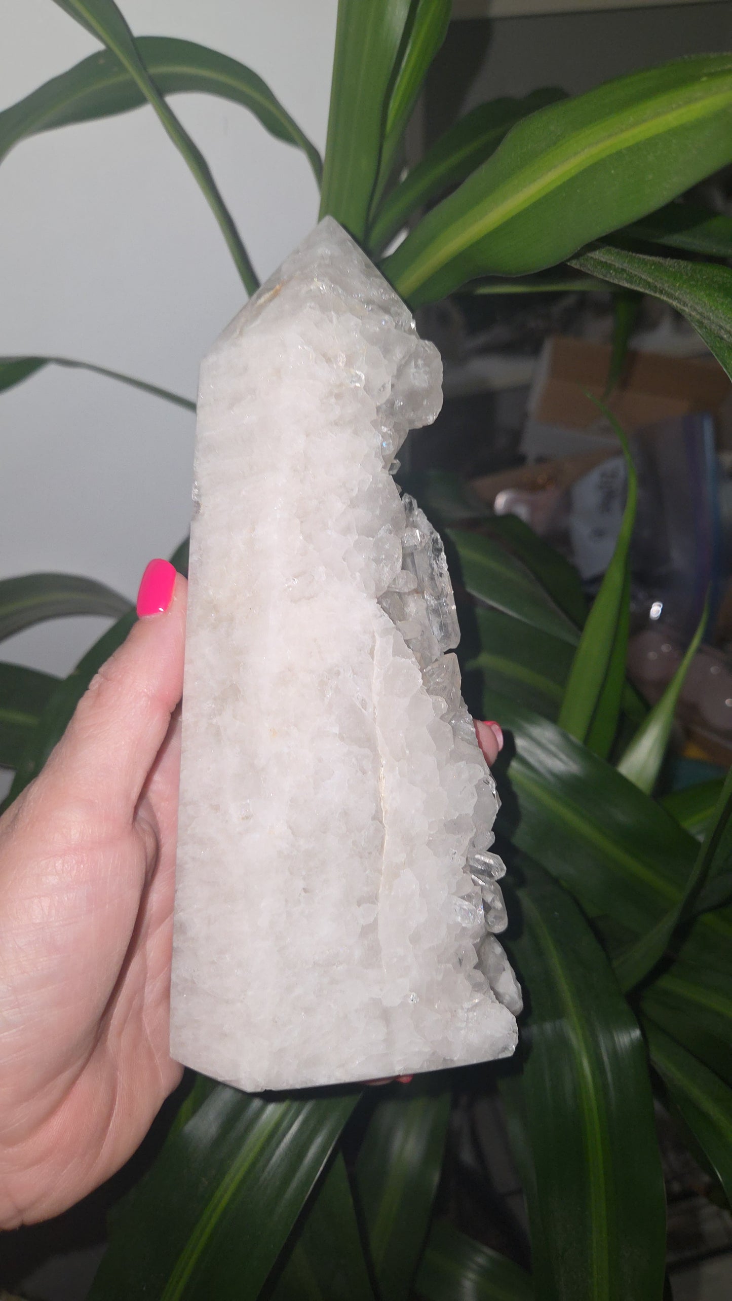Clear Quartz Tower