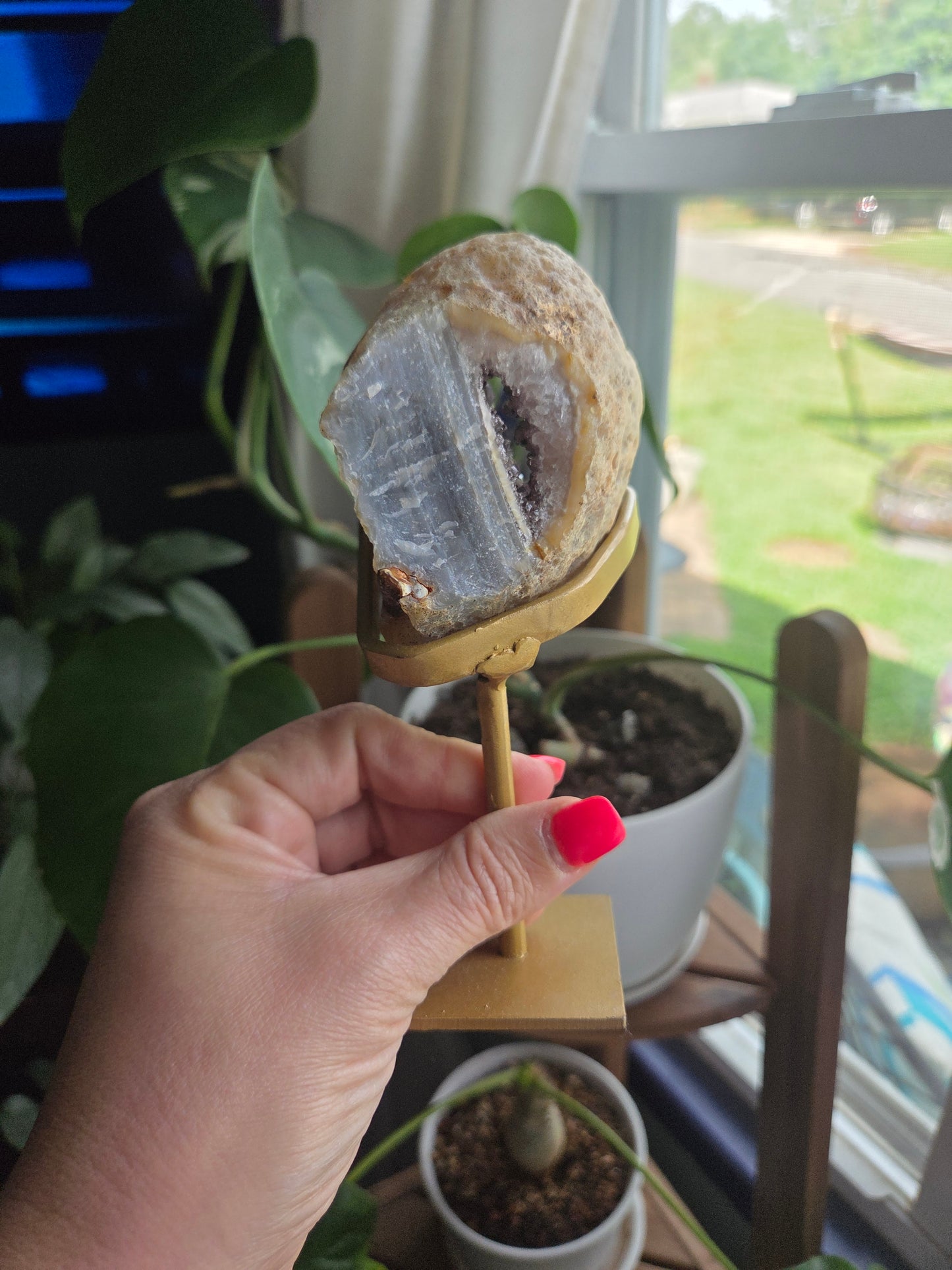 Geode on Stand