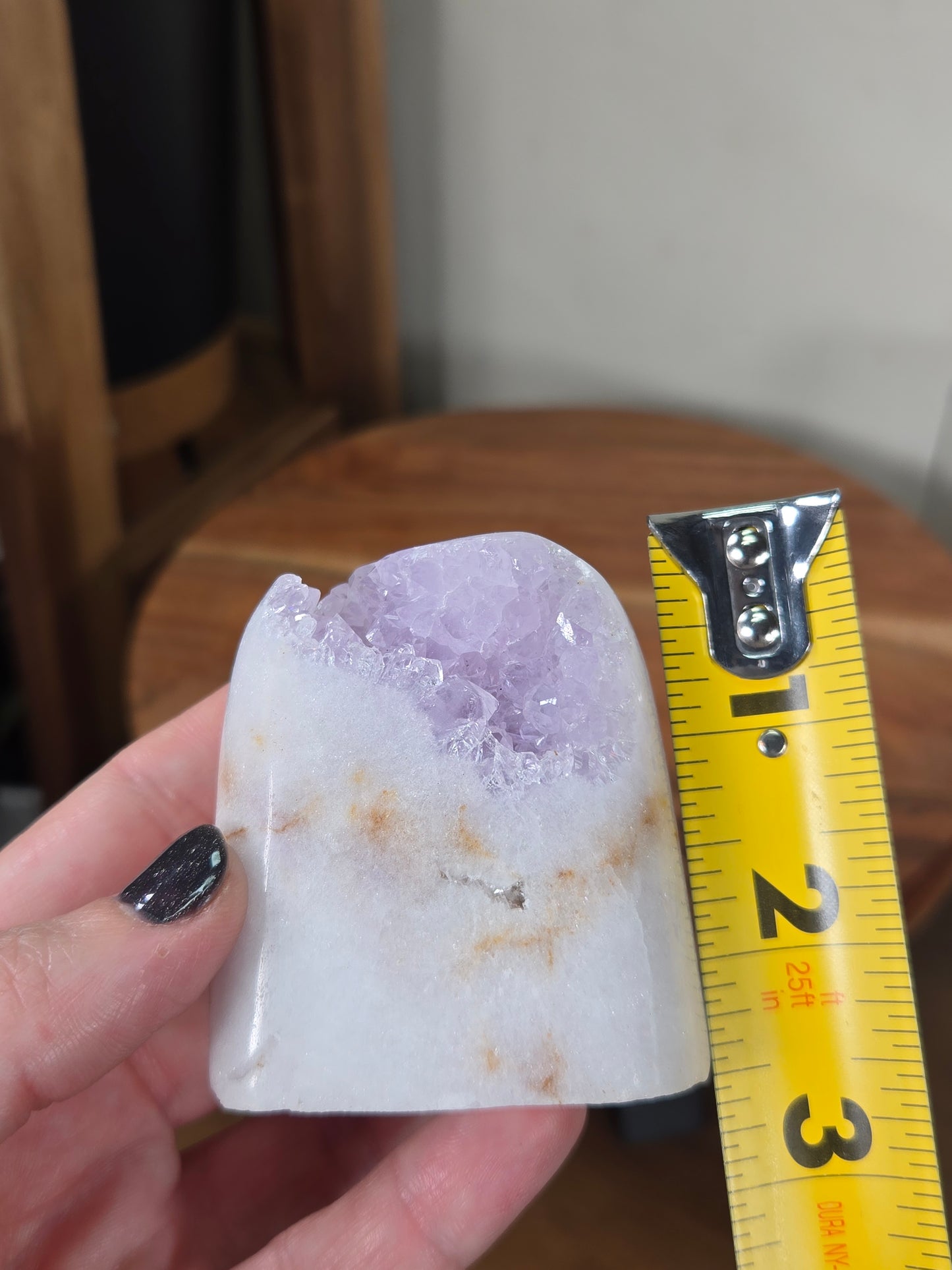 Amethyst Cutbase Polished