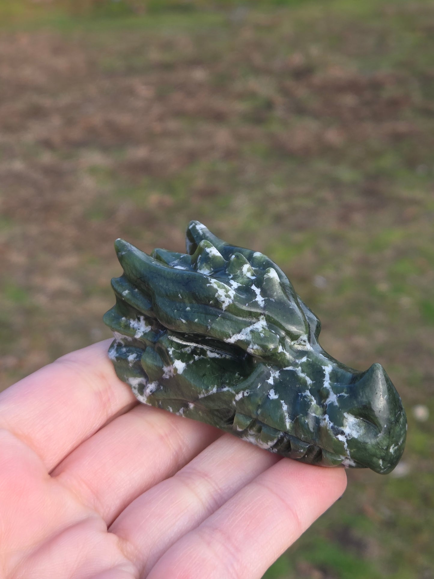 Jade Dragon Head