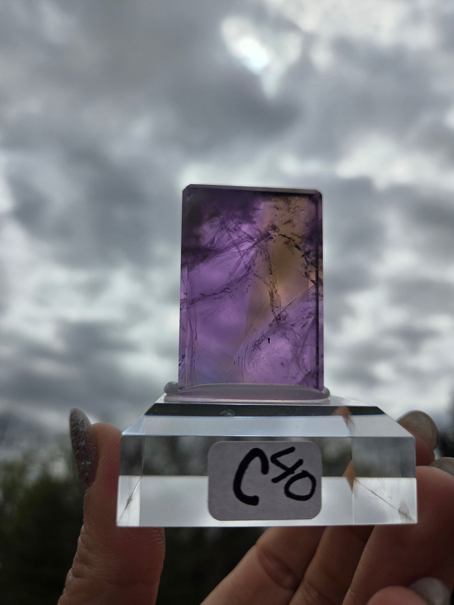 Ametrine TV on Stand