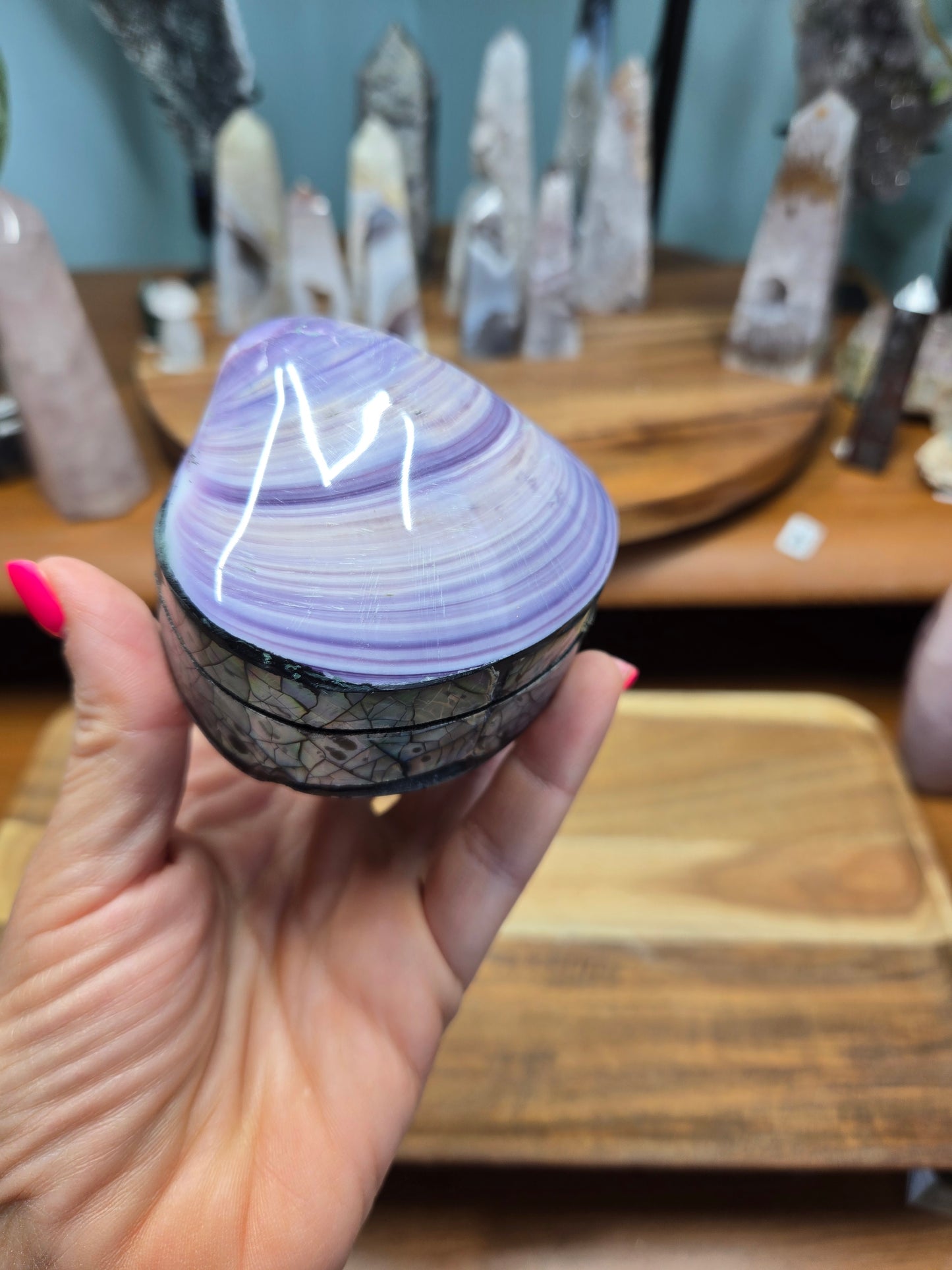 Purple Shell / Abalone Shell 🐚 Box