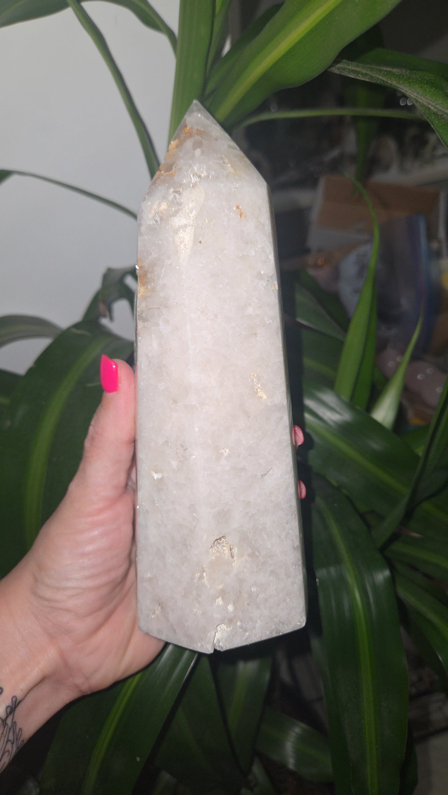Clear Quartz Tower