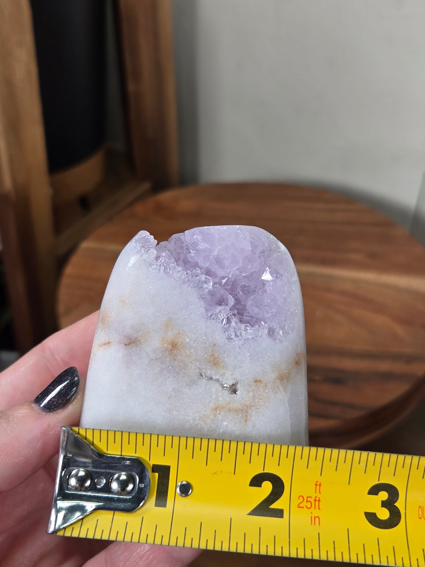 Amethyst Cutbase Polished