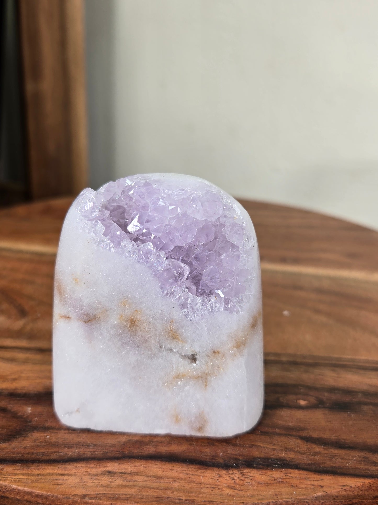 Amethyst Cutbase Polished
