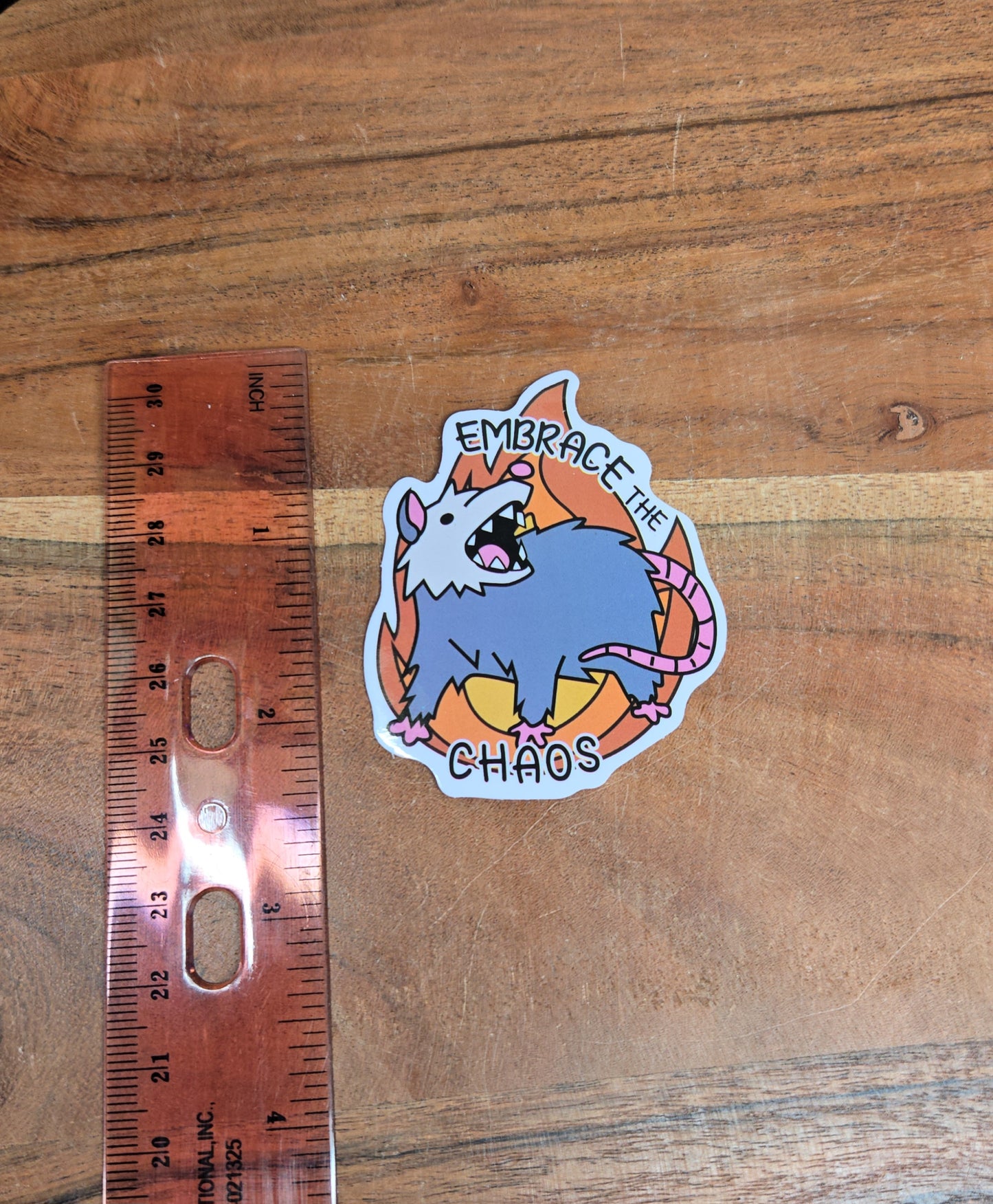 Embrace the CHAOS Sticker