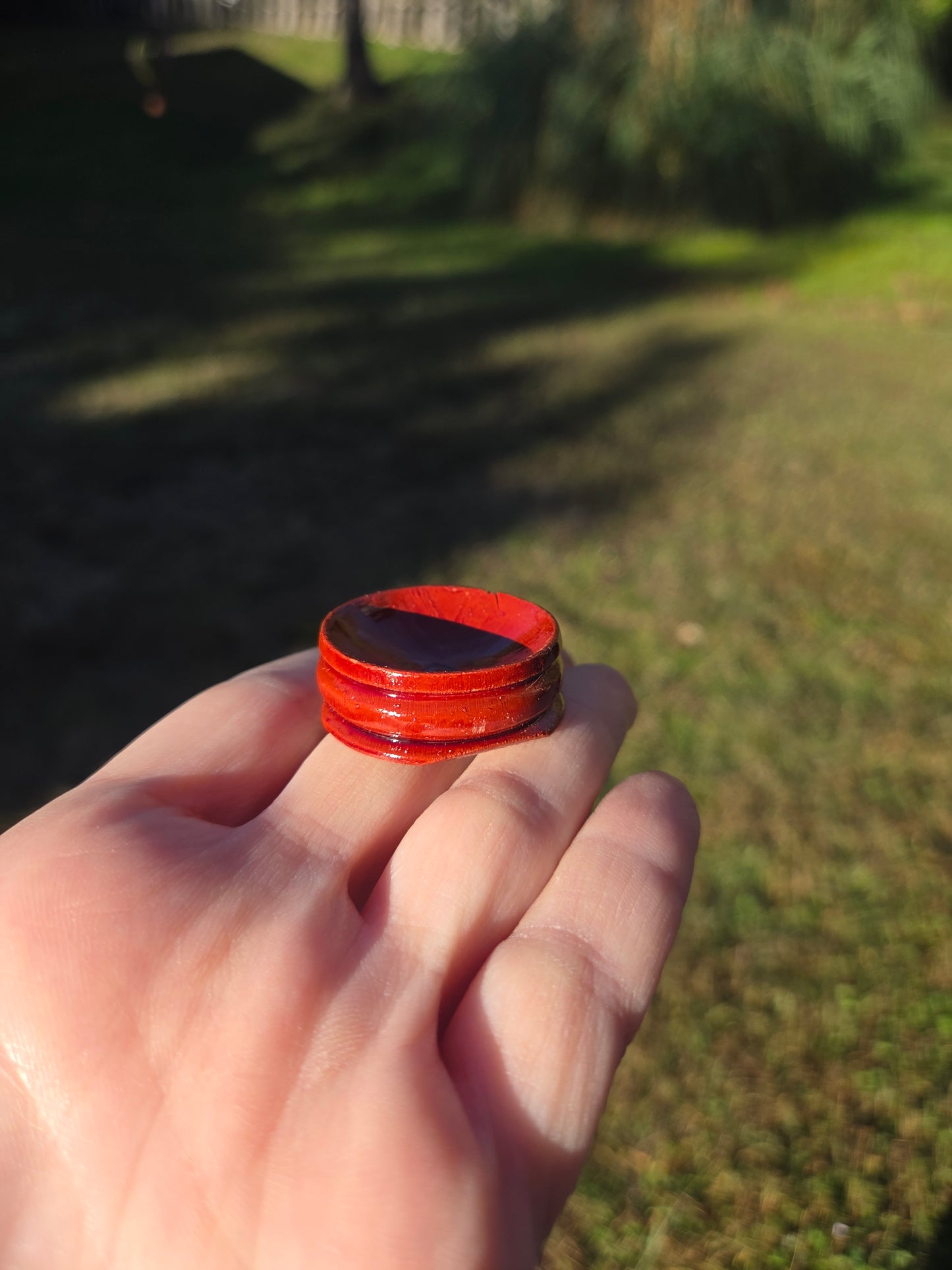 Wooden Sphere Holder