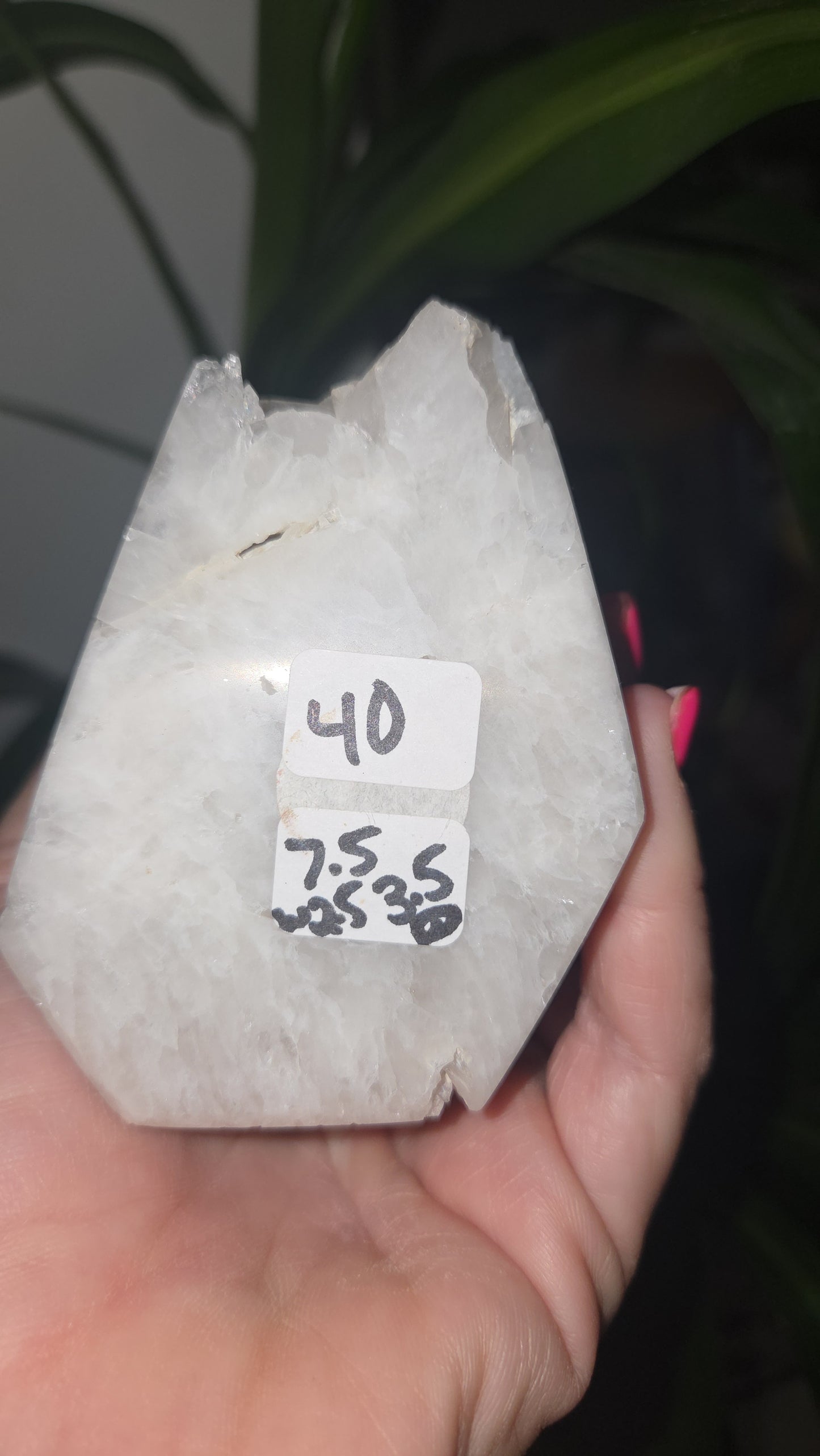 Clear Quartz Tower