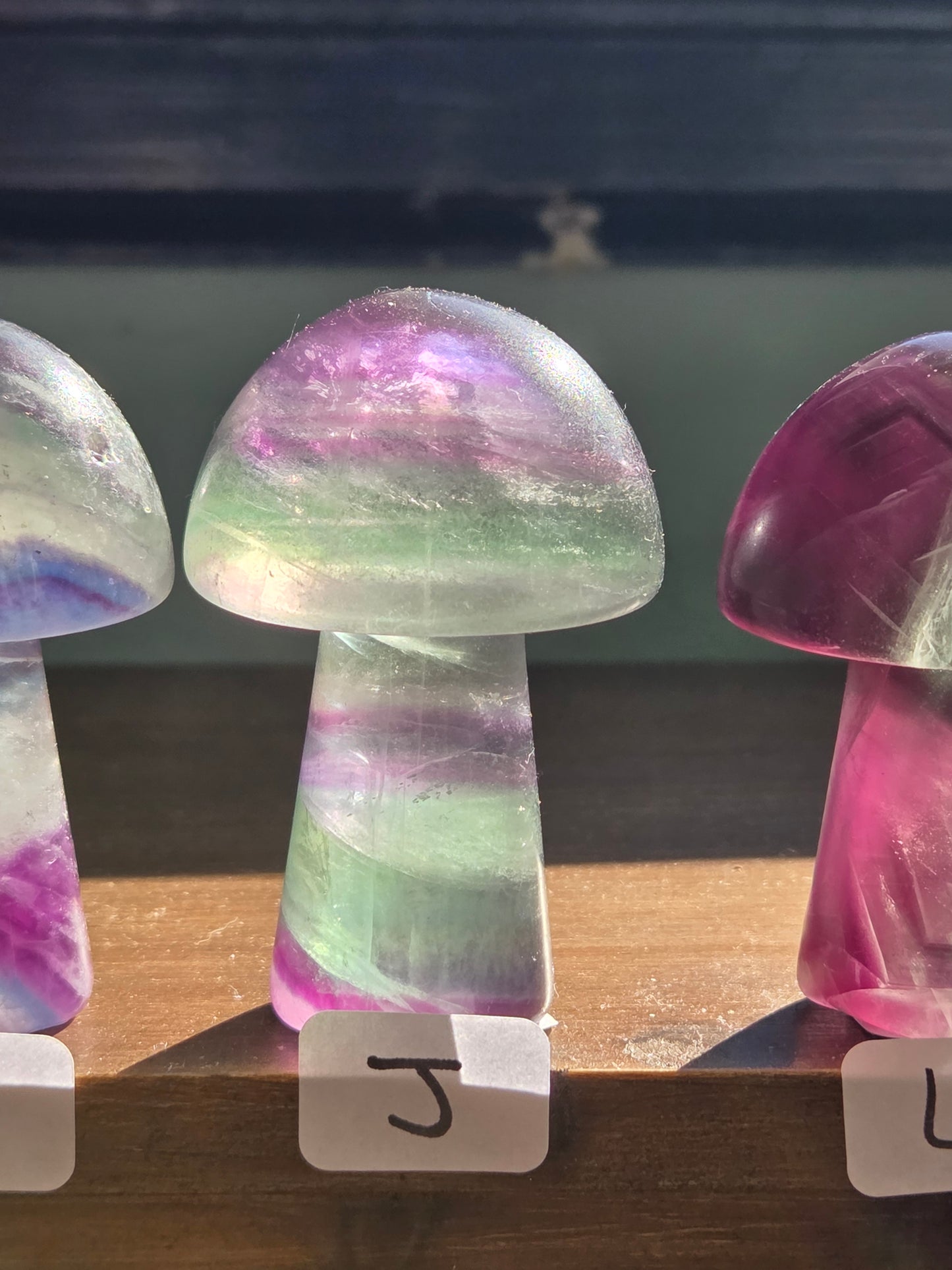 Fluorite Mushroom