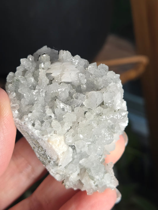 Pagoda Calcite with Pyrite