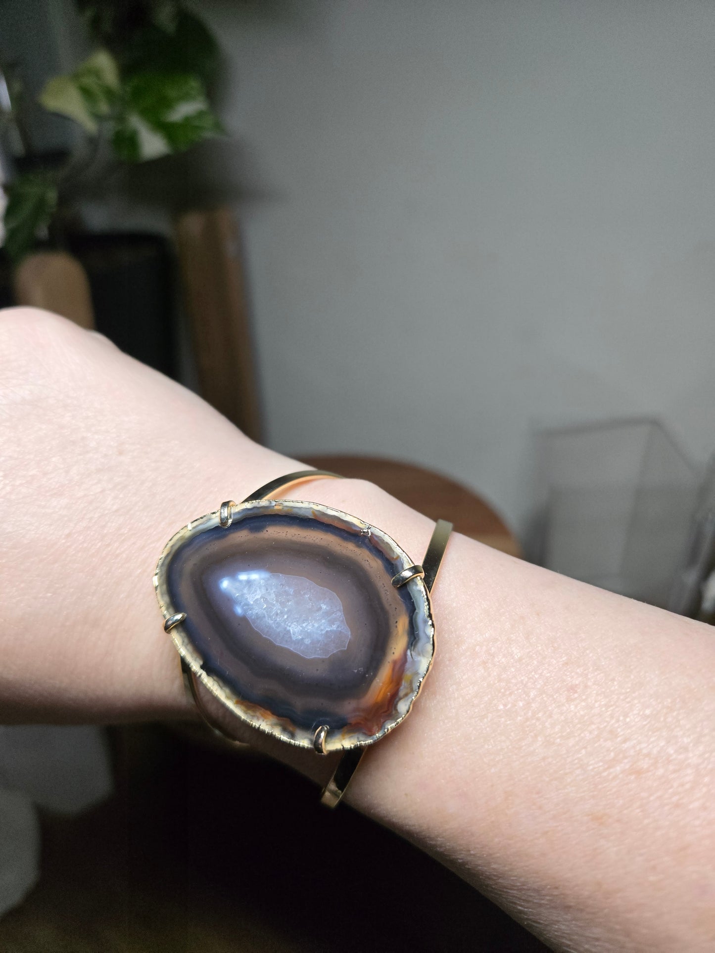 Bangle Agate Bracelet