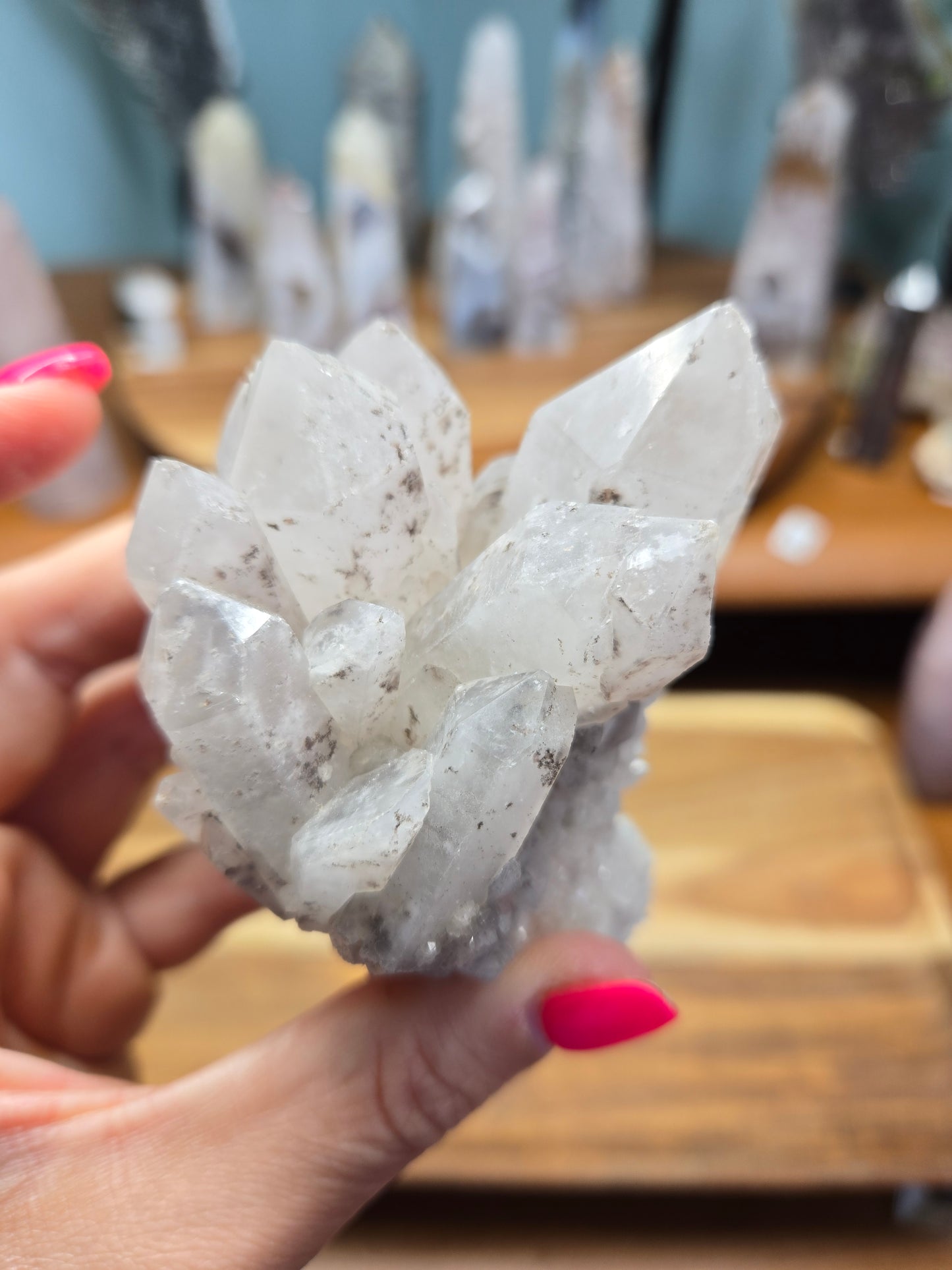 Black Lumerian/ Phantom Quartz