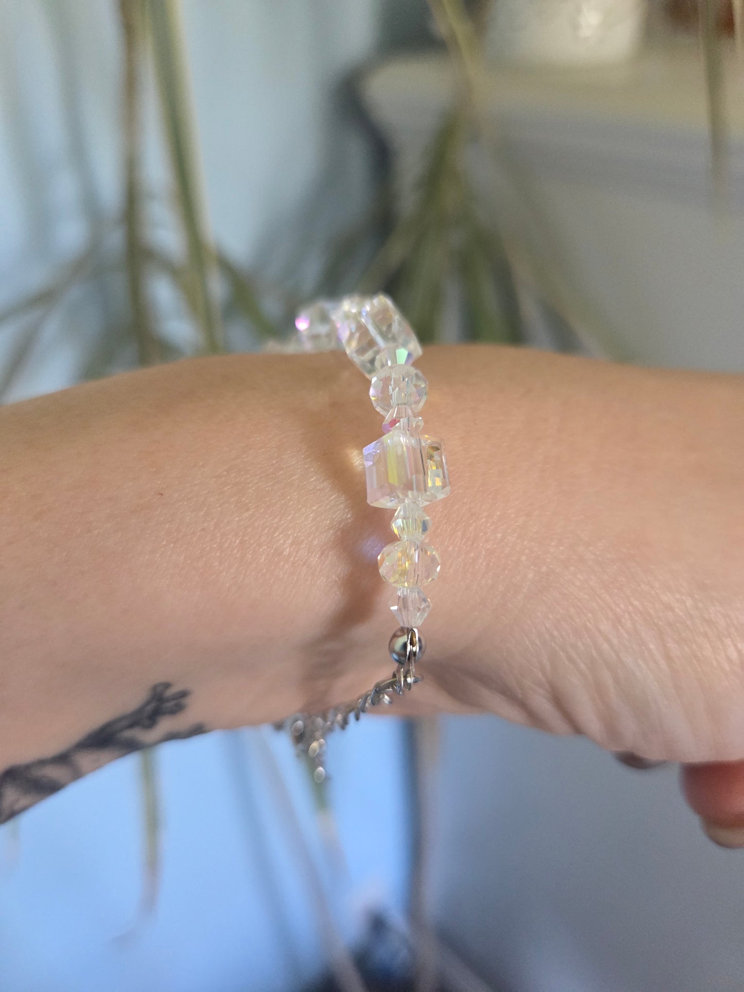Rainbow Square Braclet