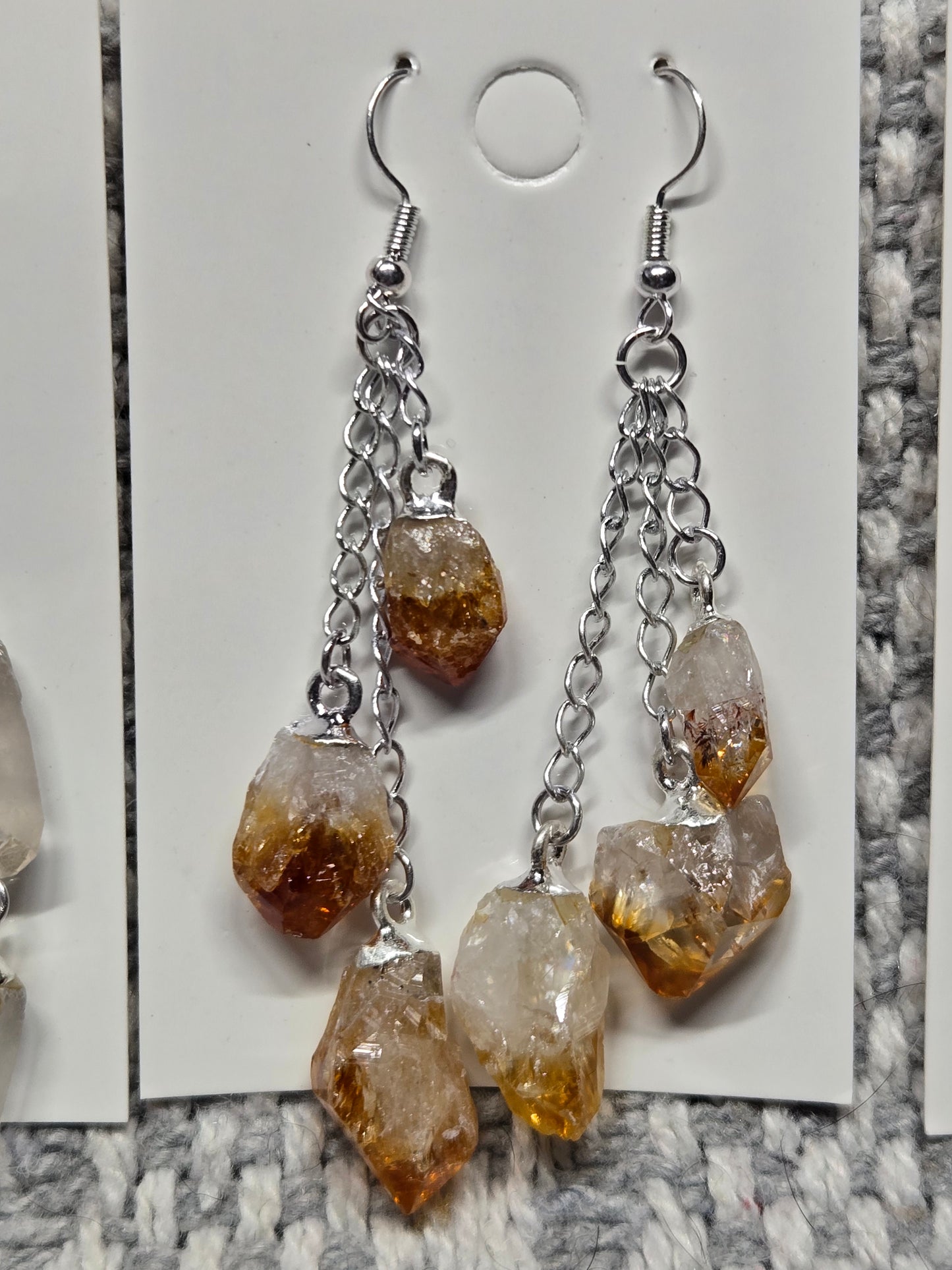 3 Point Dangle Earrings