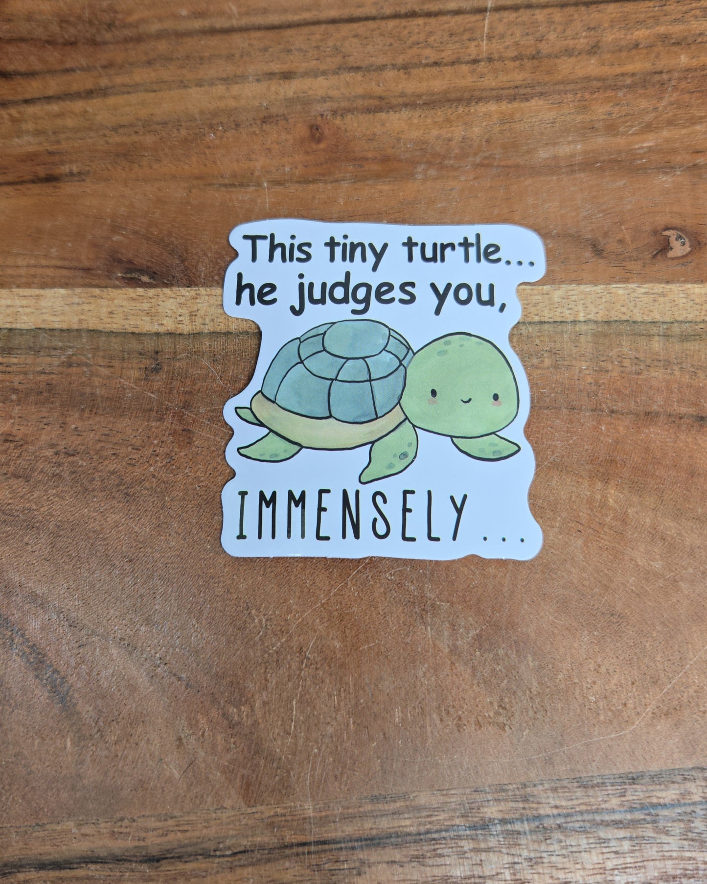 This Tiny Turtle Sticker 🐢