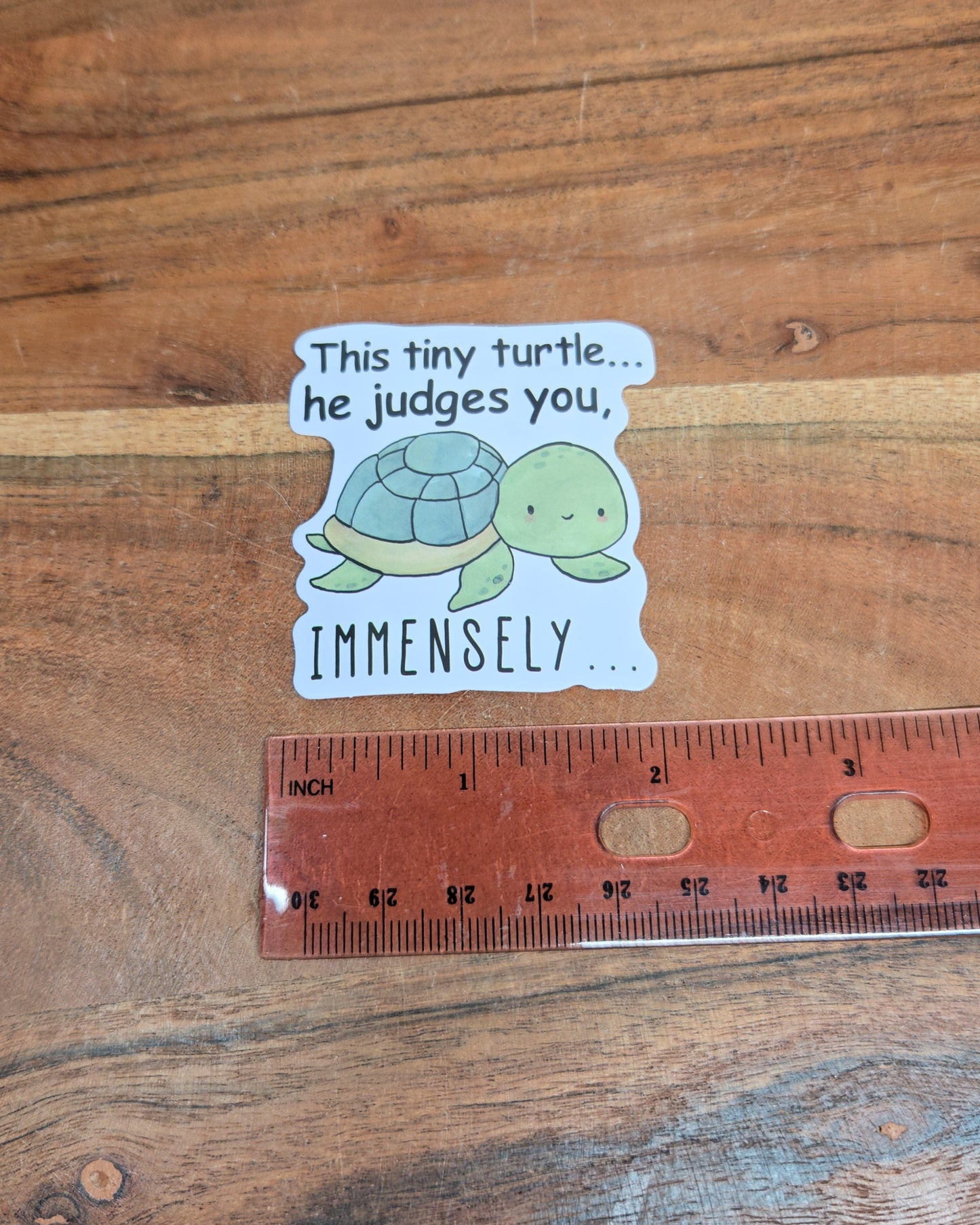 This Tiny Turtle Sticker 🐢