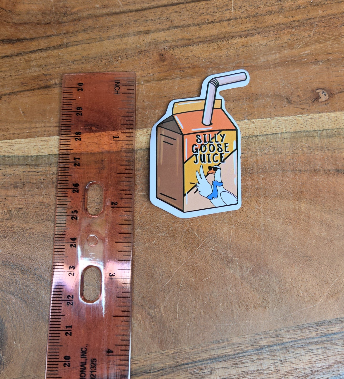 Silly Goose Juice Sticker