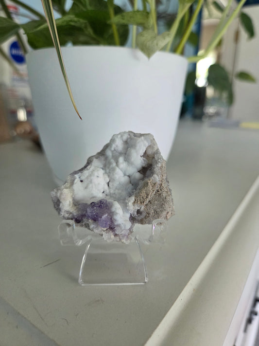 Spirit Flower Quartz Geode