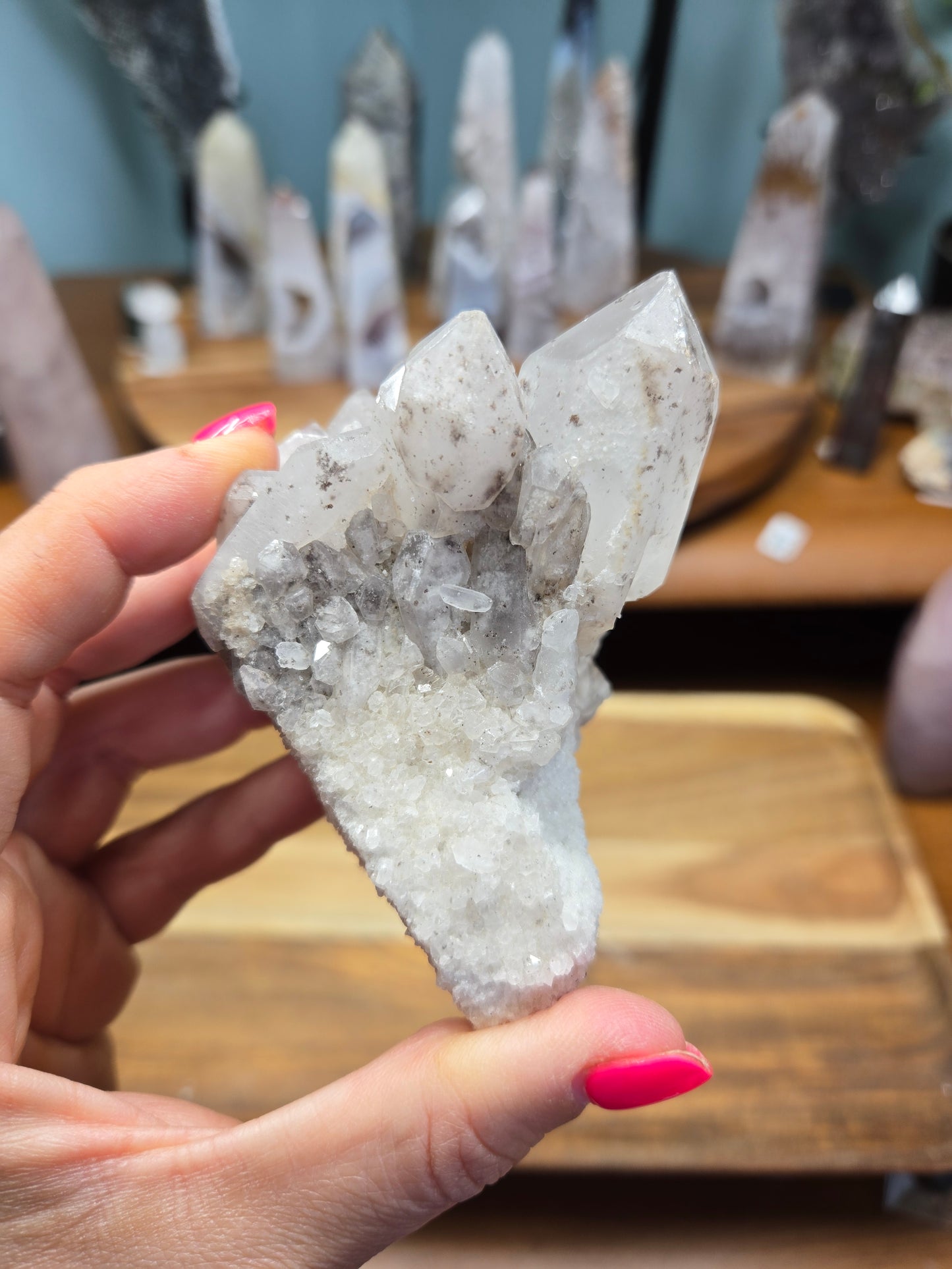 Black Lumerian/ Phantom Quartz