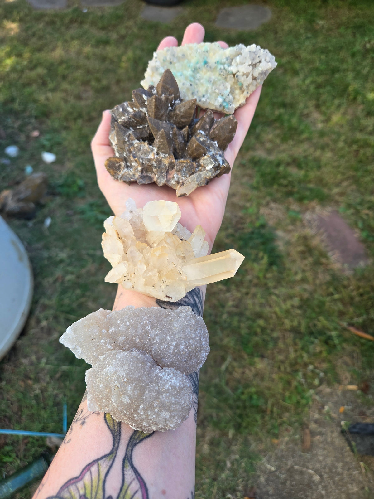 Heather loves rocks