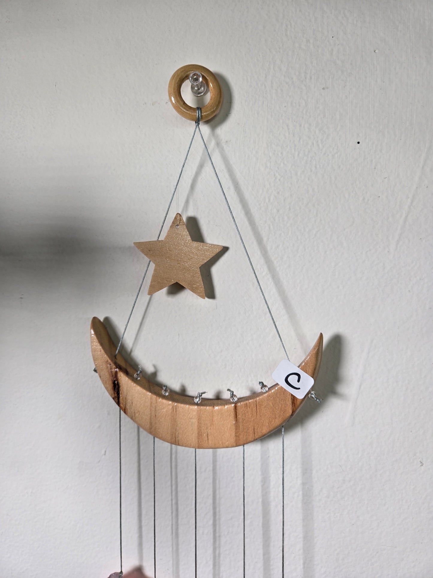 Dyed Agate Windchimes