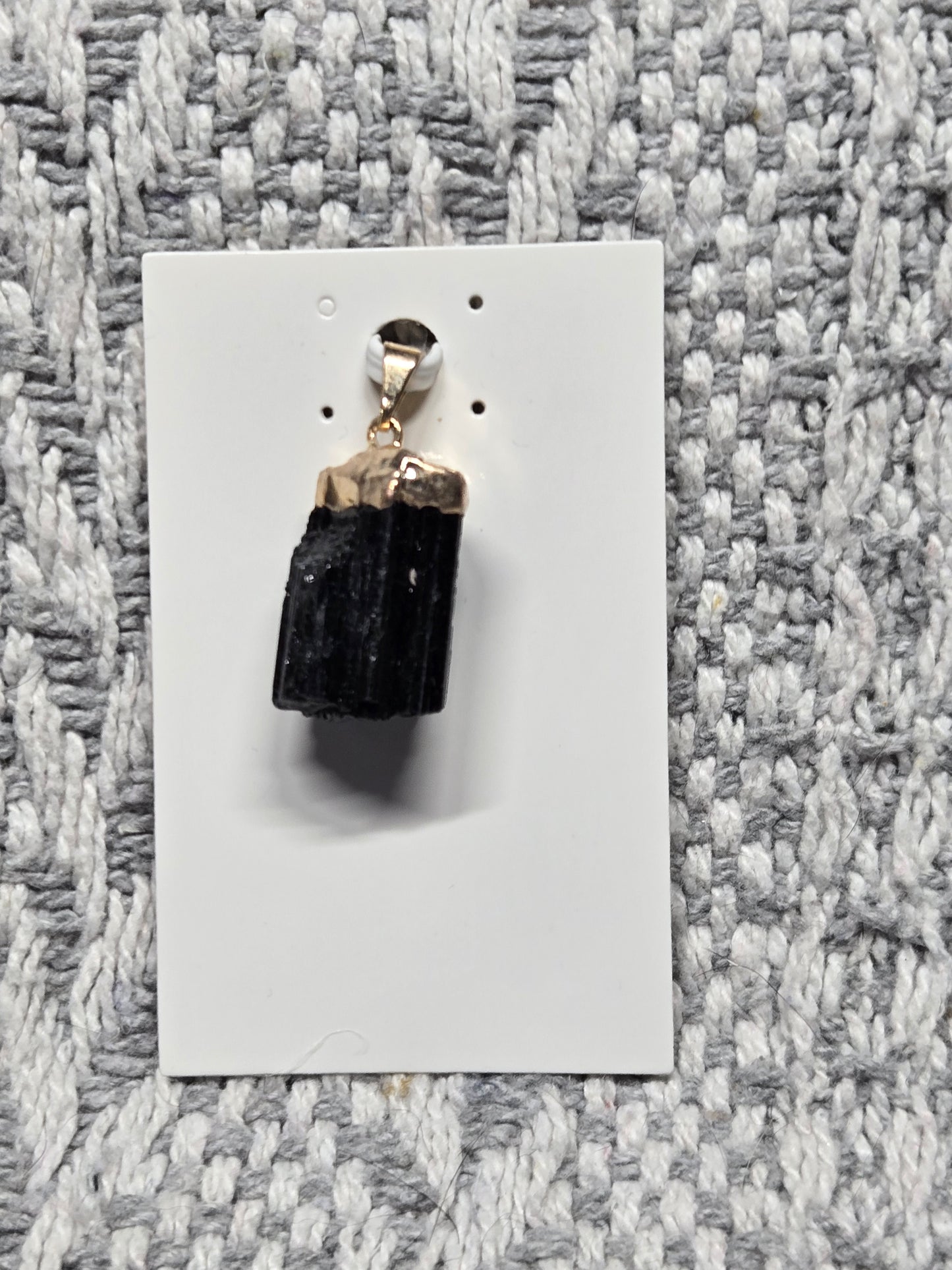 Black Tourmaline Pendant