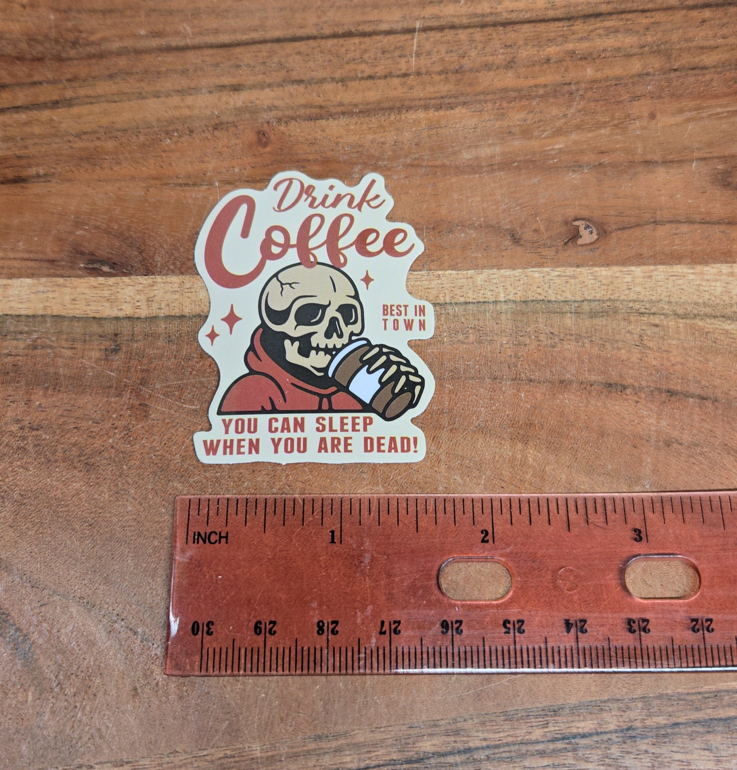 Drink Coffee Sticker