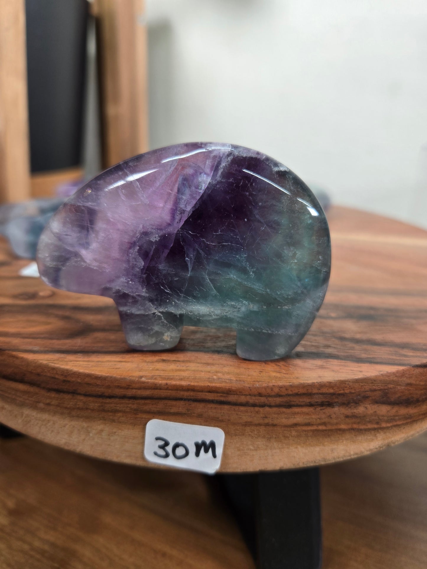 Zuni Fluorite Bears