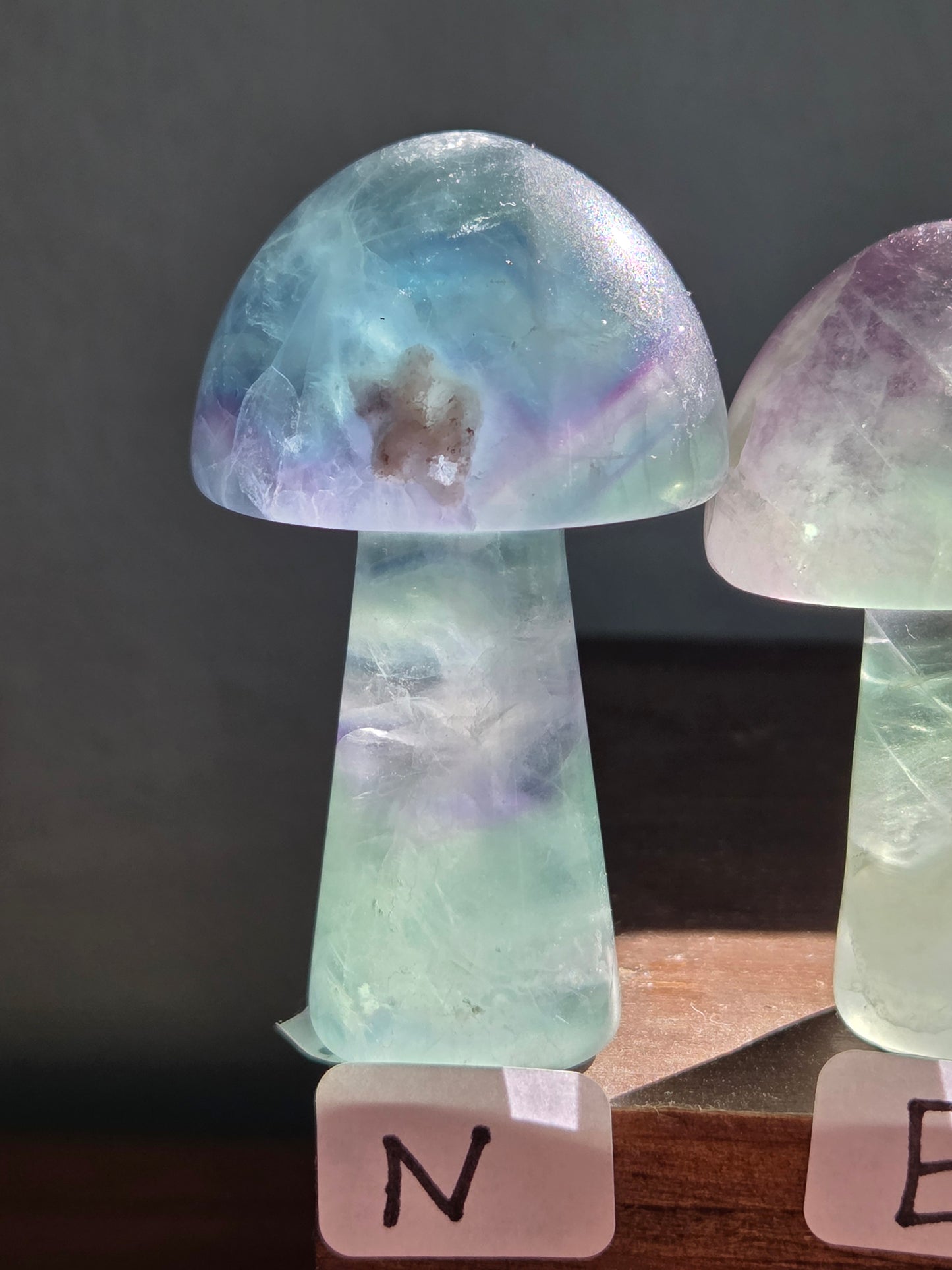 Fluorite Mushroom