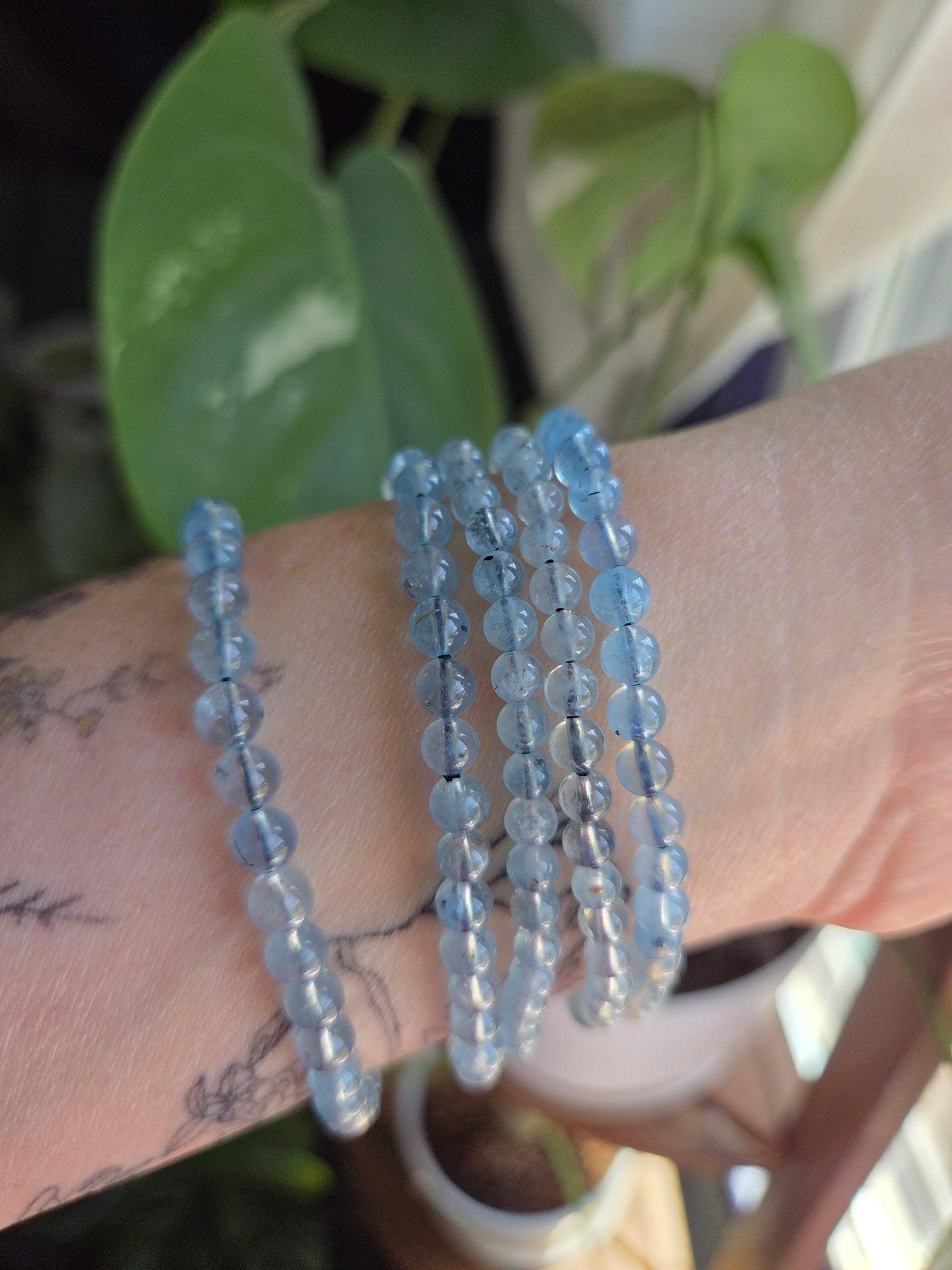 Aquamarine 4 to 6mm
