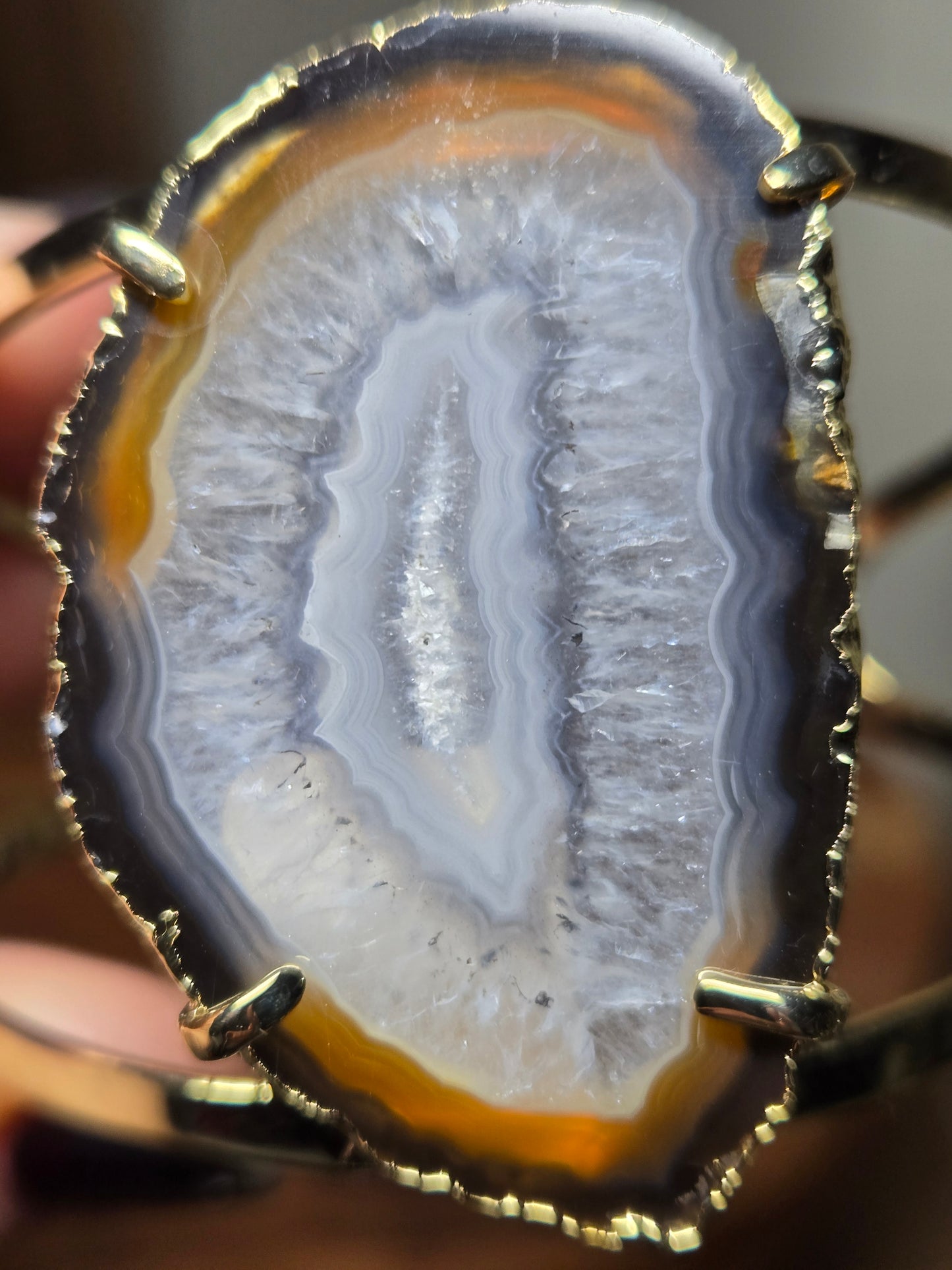 Bangle Agate Bracelet