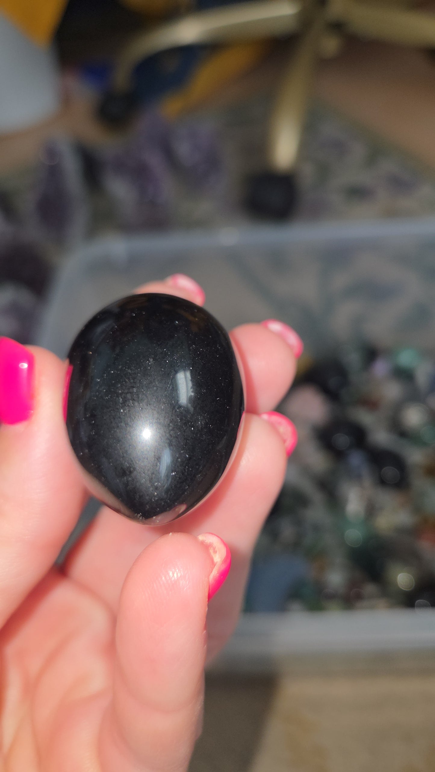Black Obsidian Egg