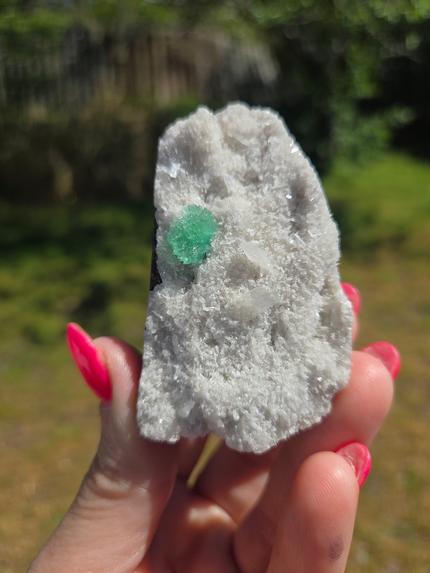 Green Flower Apophyllite