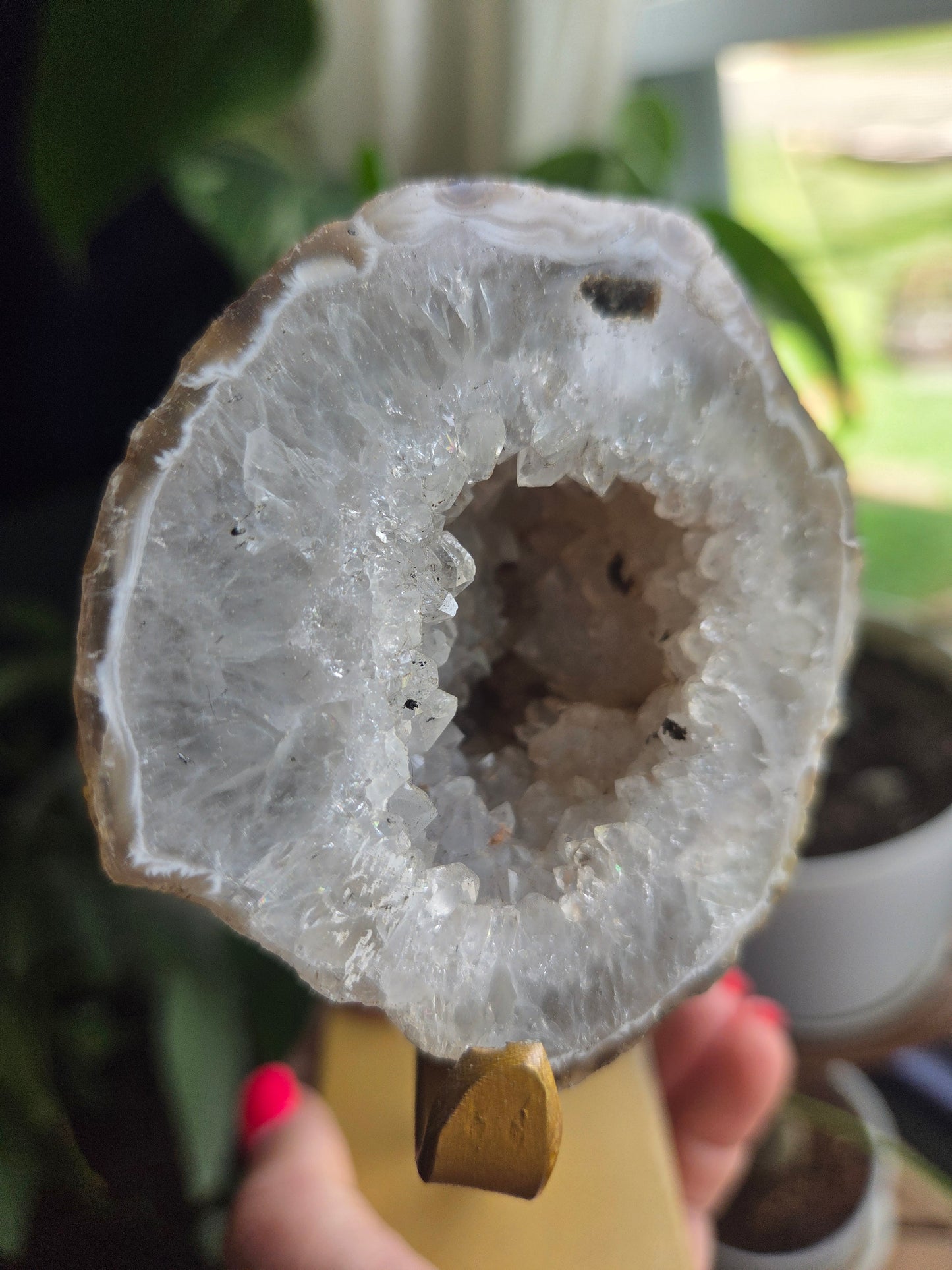 Geode on Stand