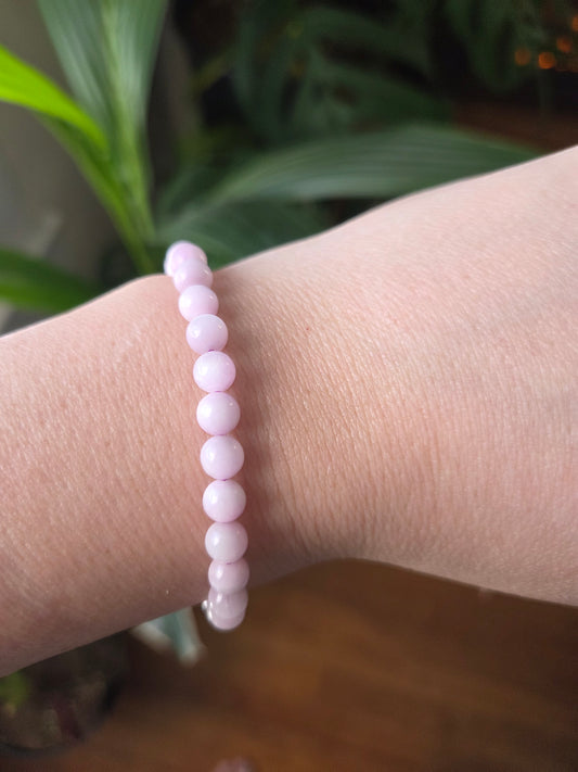 Kunzite Bracelet 6mm
