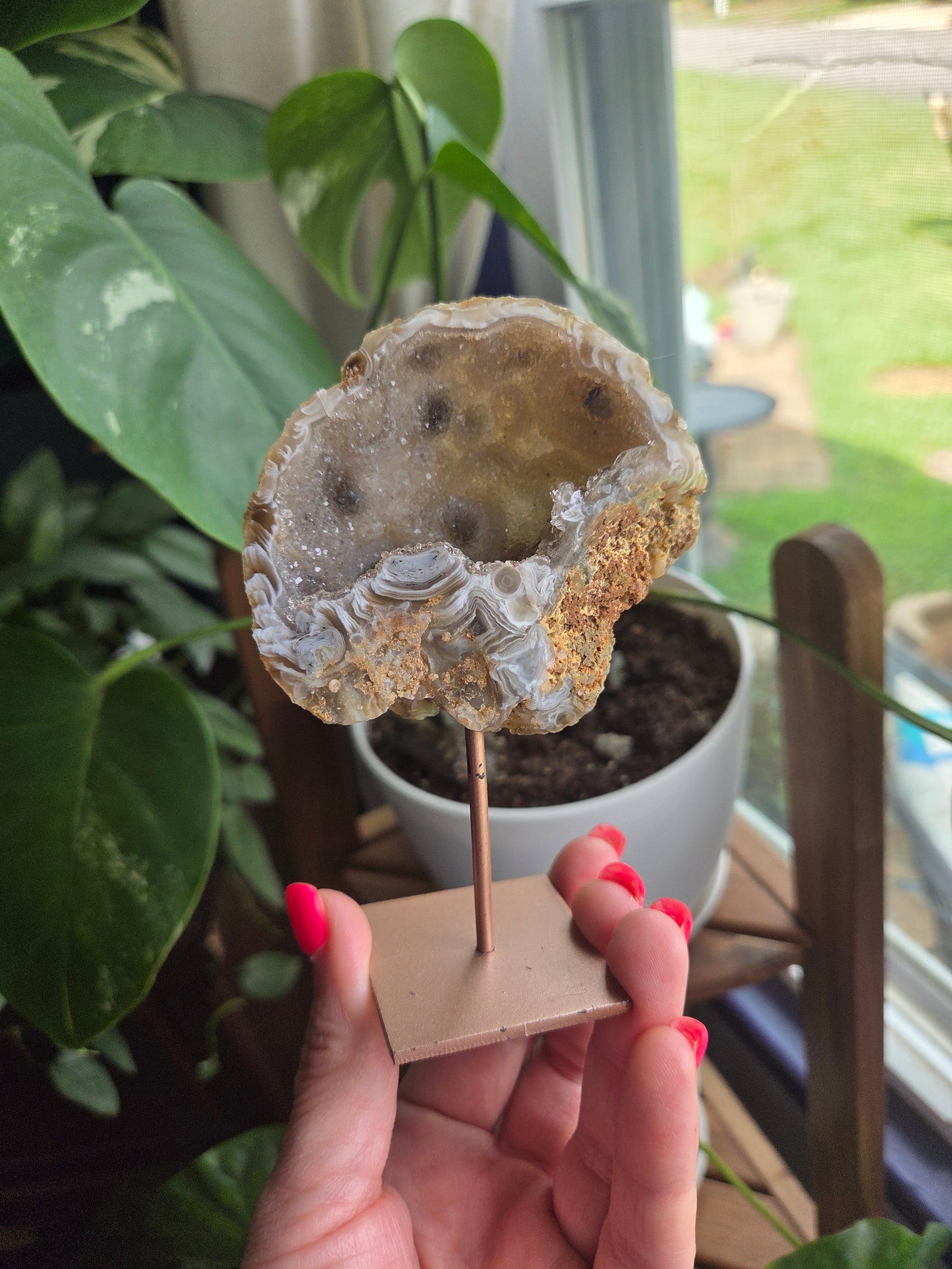 Geode on Stand