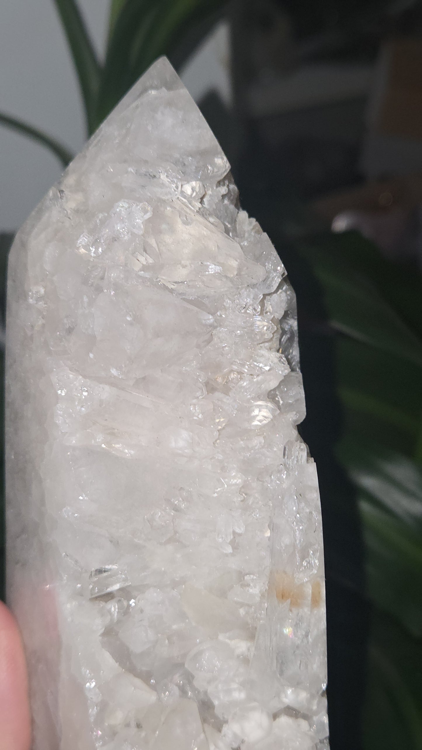 Clear Quartz Tower