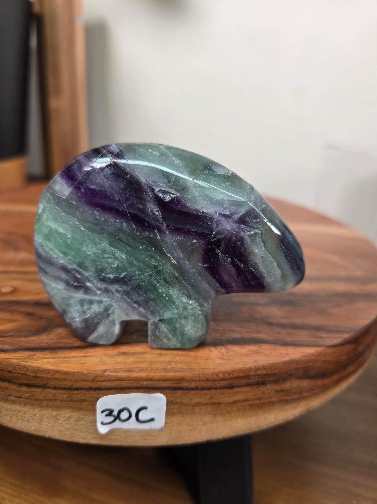 Zuni Fluorite Bears