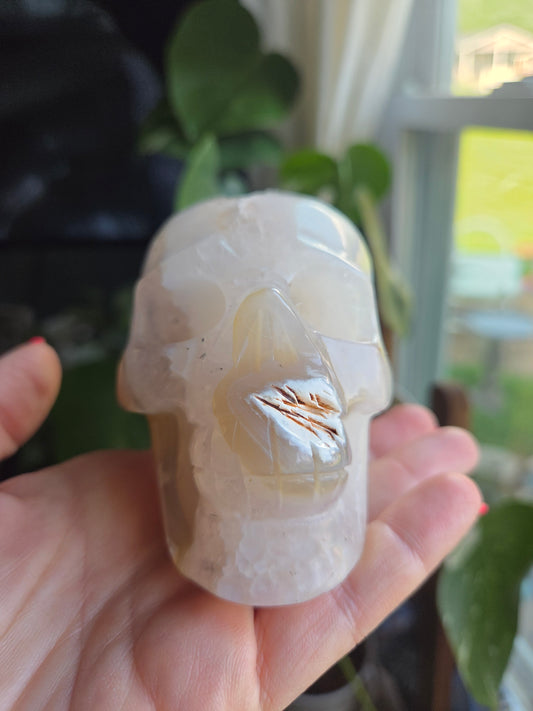 Dendritic Agate Skull