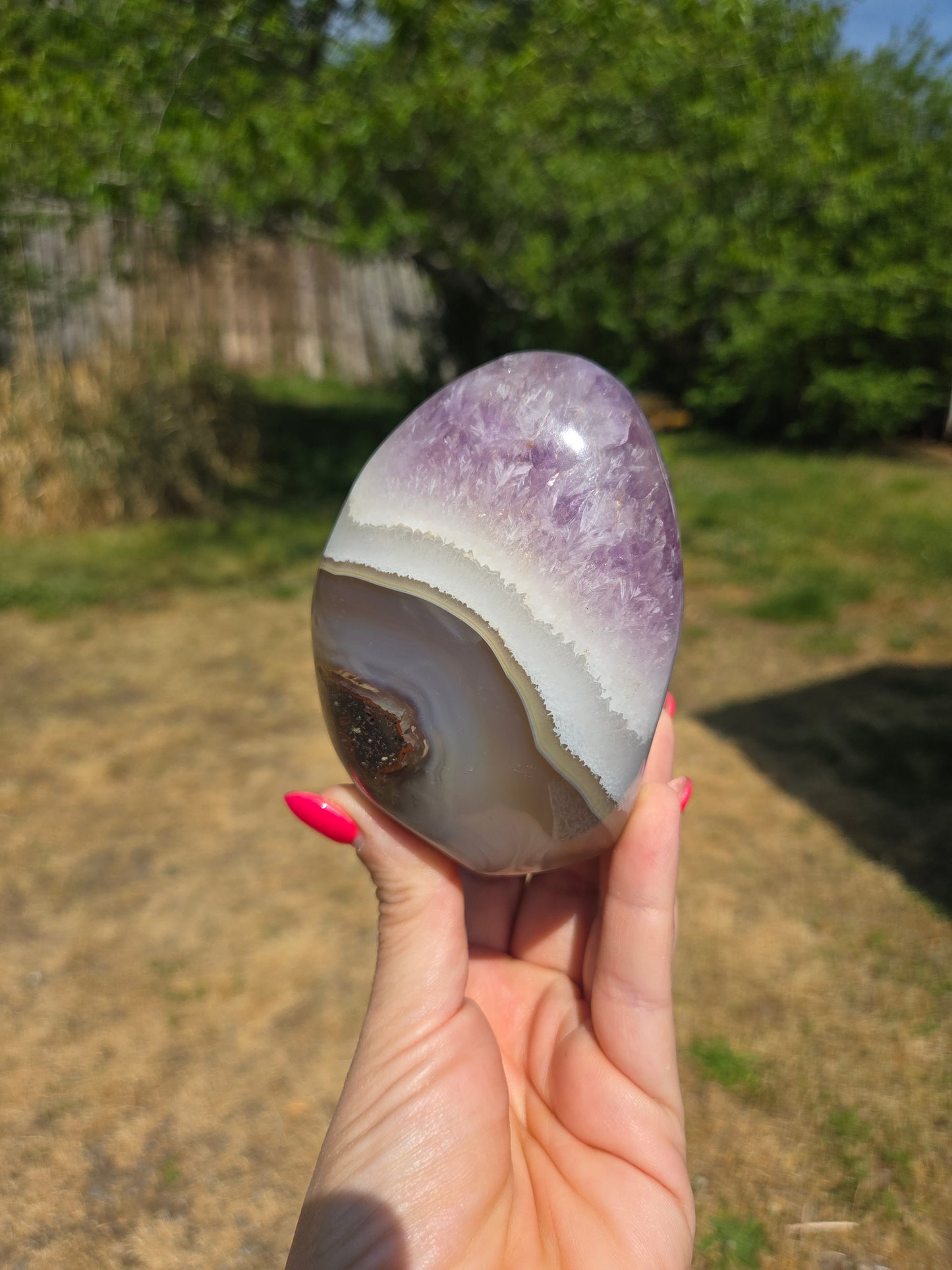 Amethyst and Agate Freeform