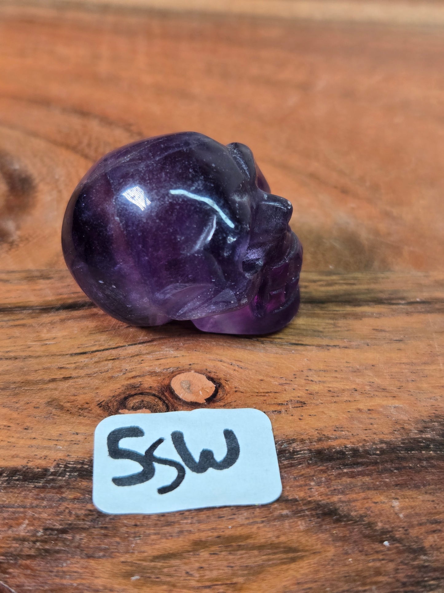 Mini Fluorite Skull