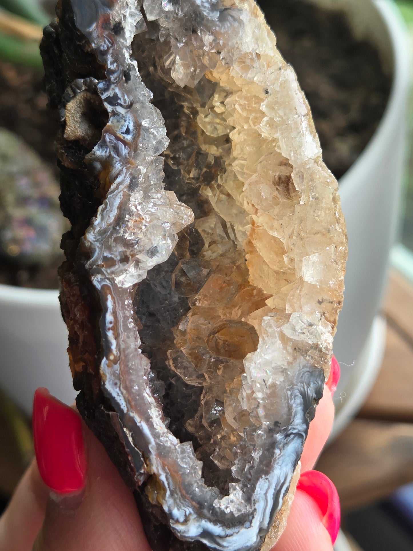 Geode on Stand
