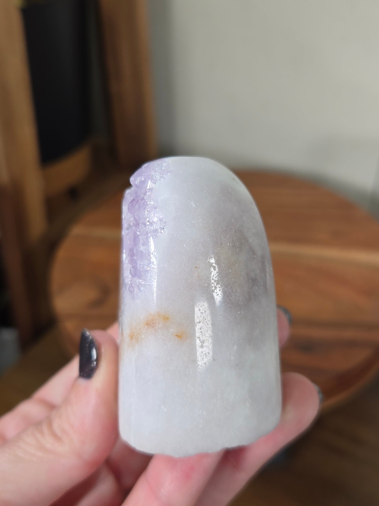 Amethyst Cutbase Polished