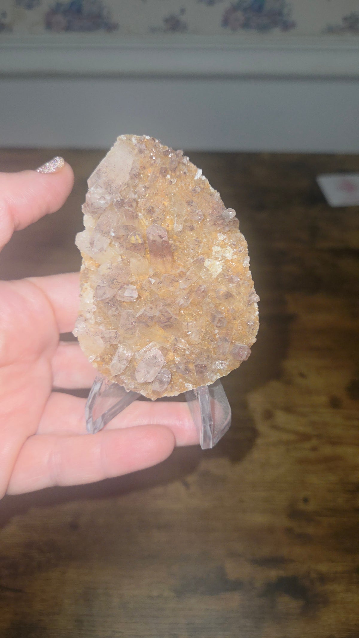 Heather loves rocks