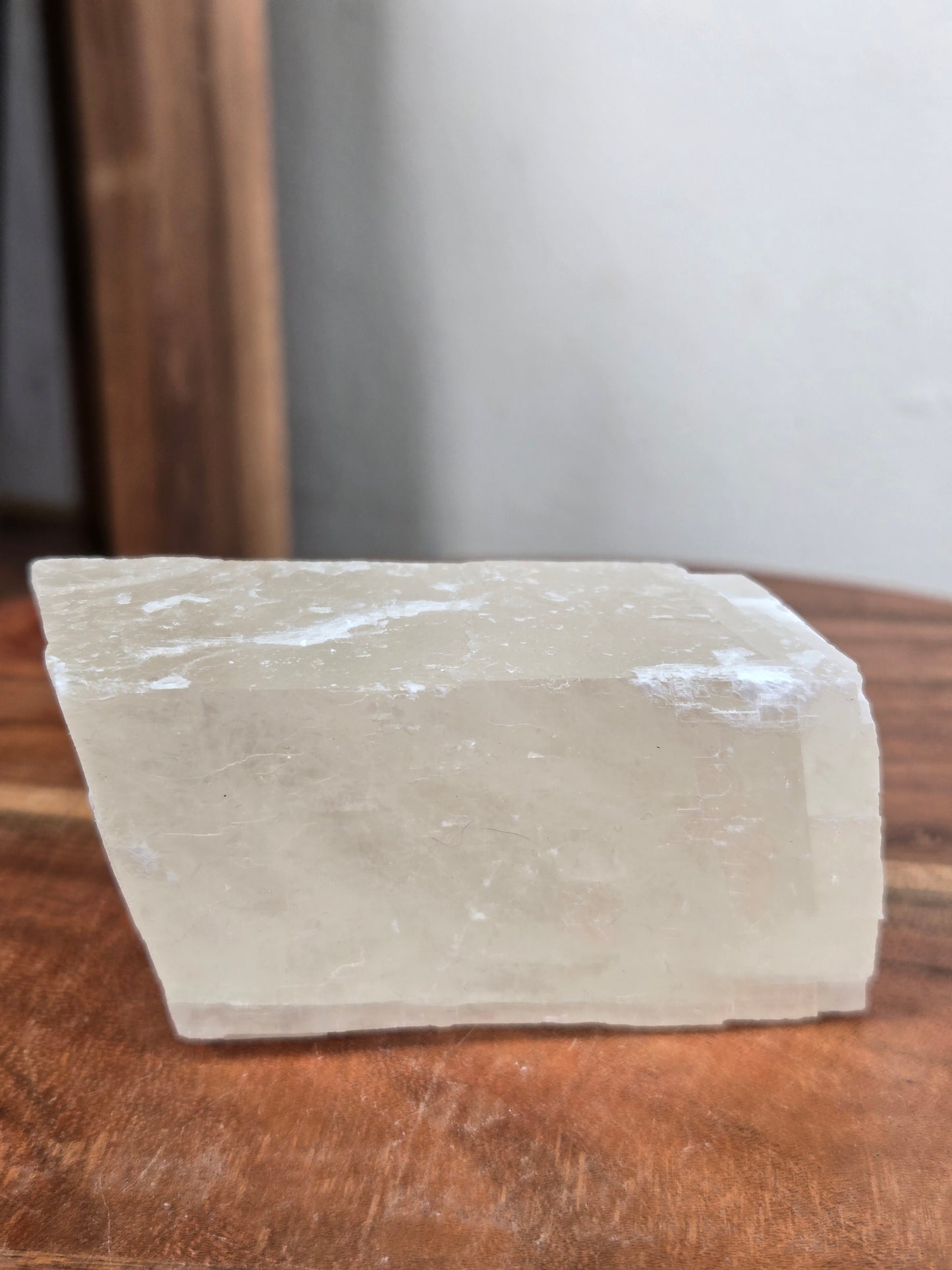 Honey Calcite Cube