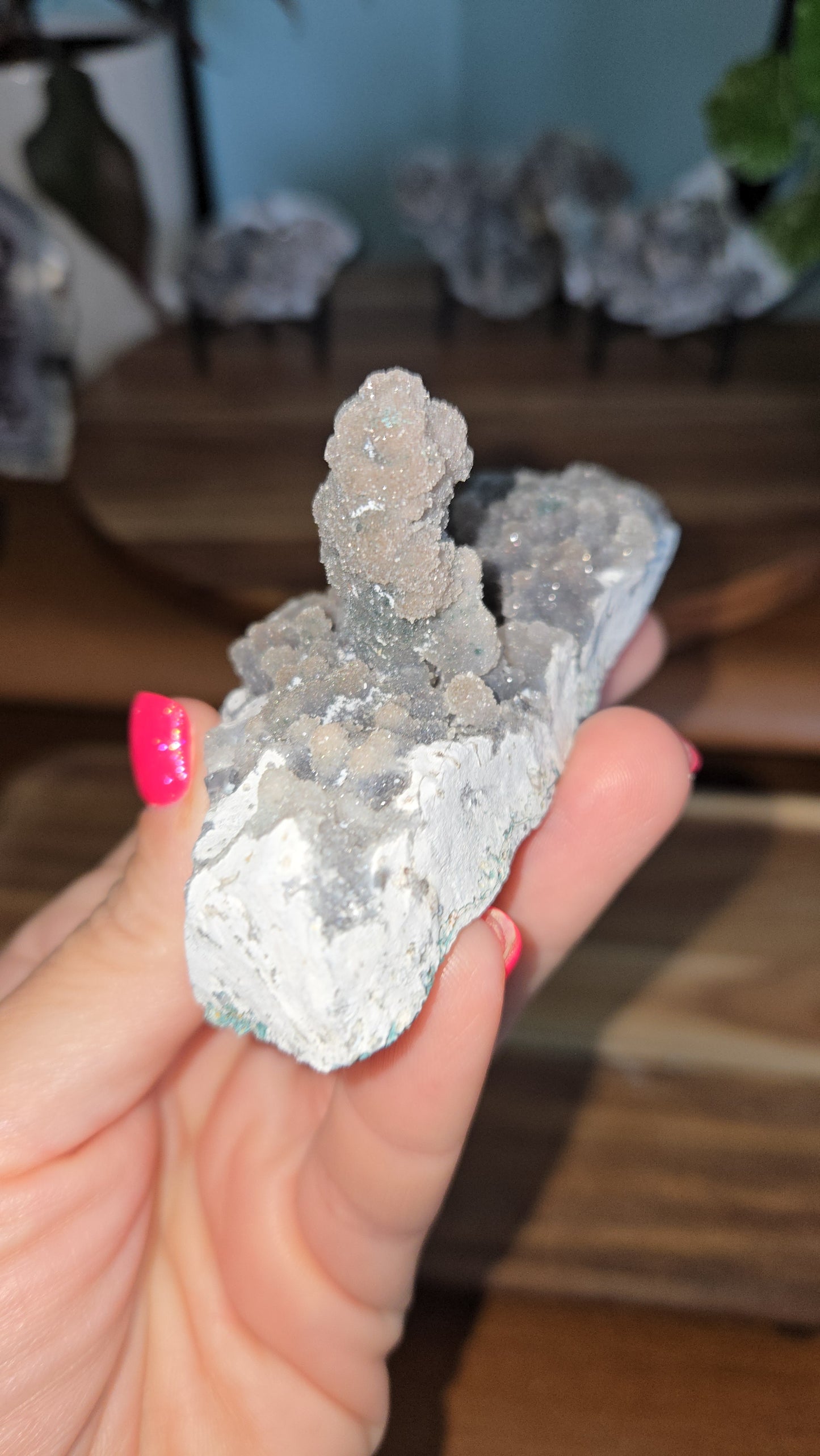 Uruguaian Stalactite Amethyst