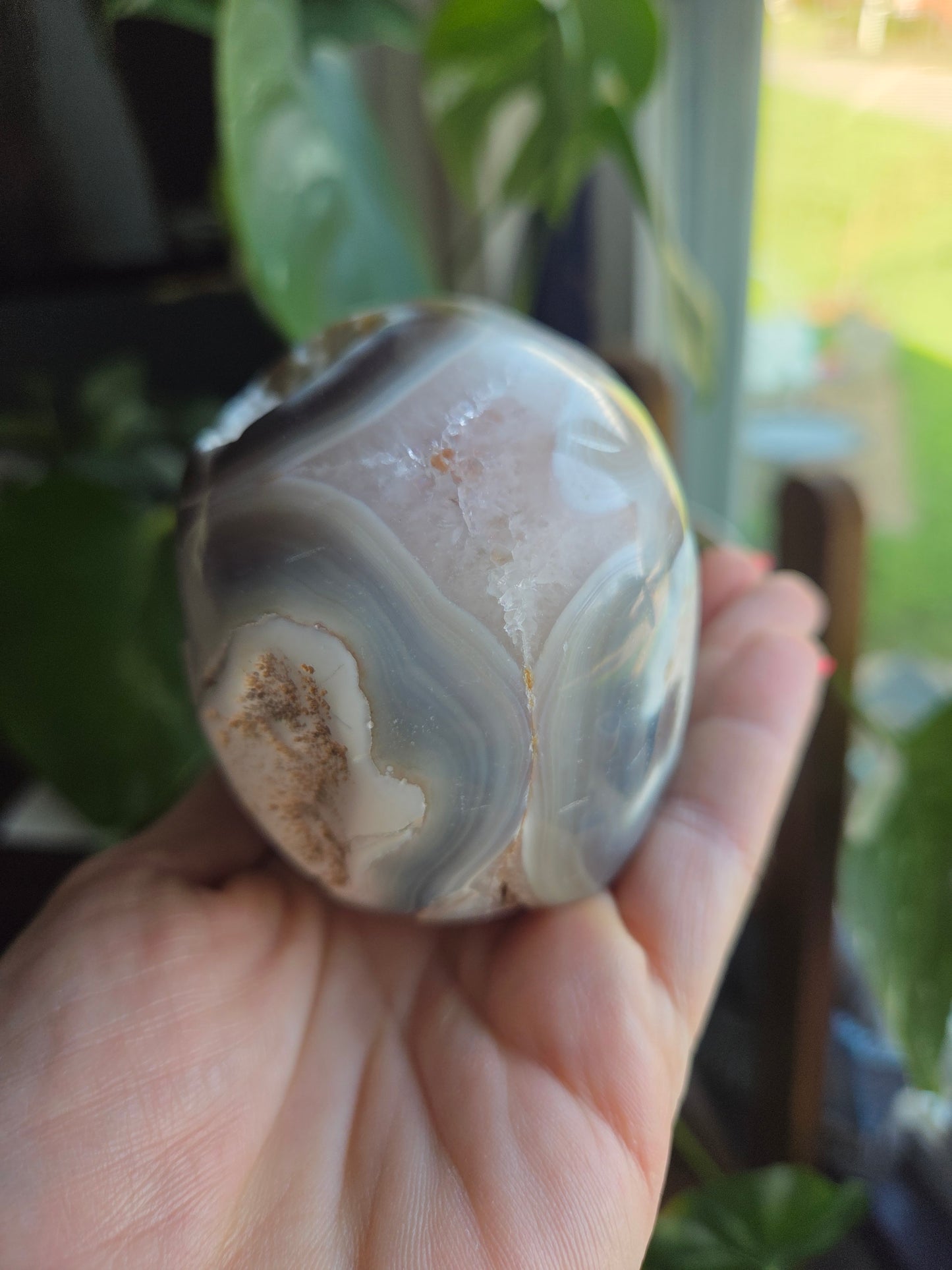 Dendritic Agate Skull