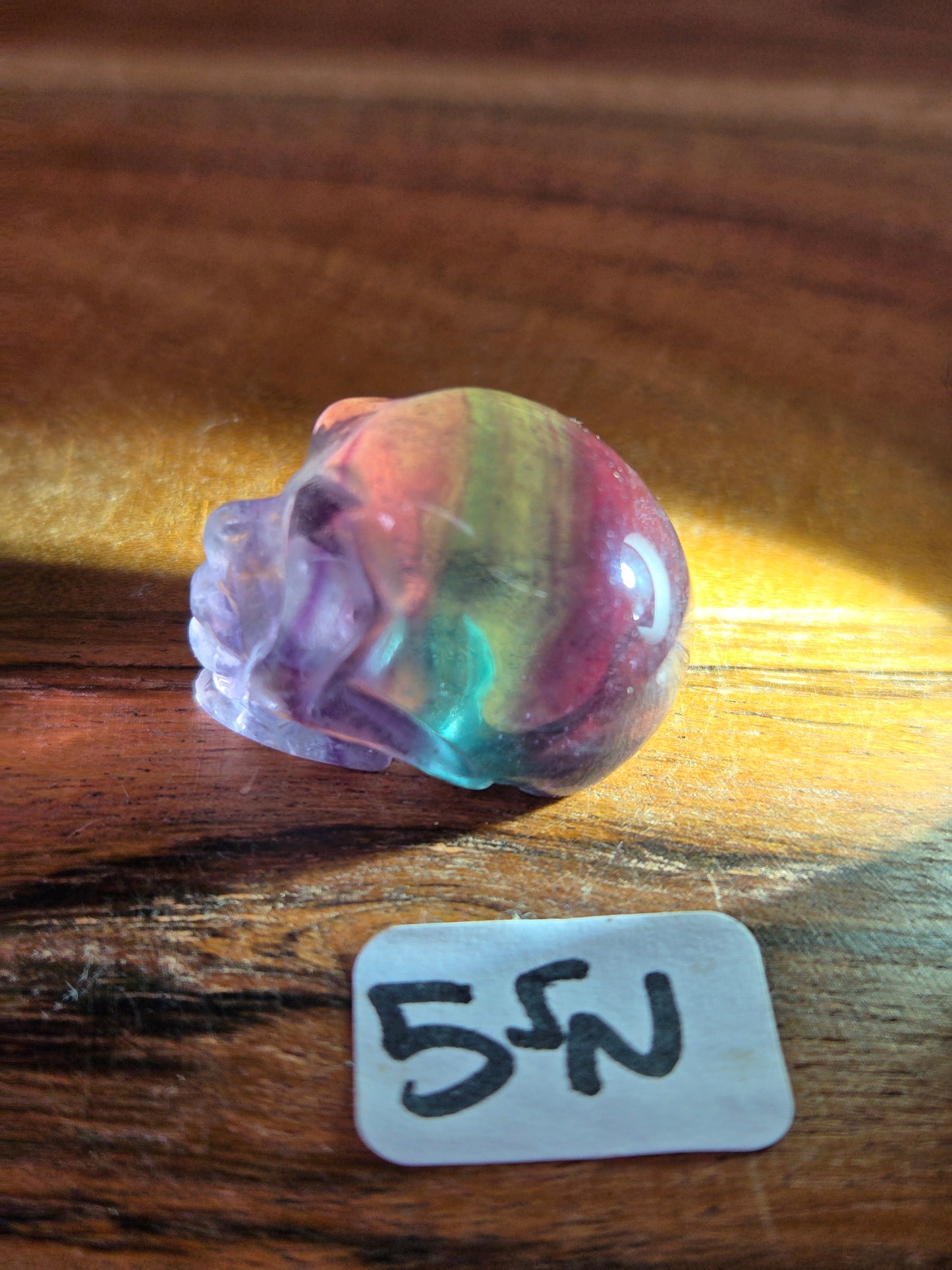 Mini Fluorite Skull